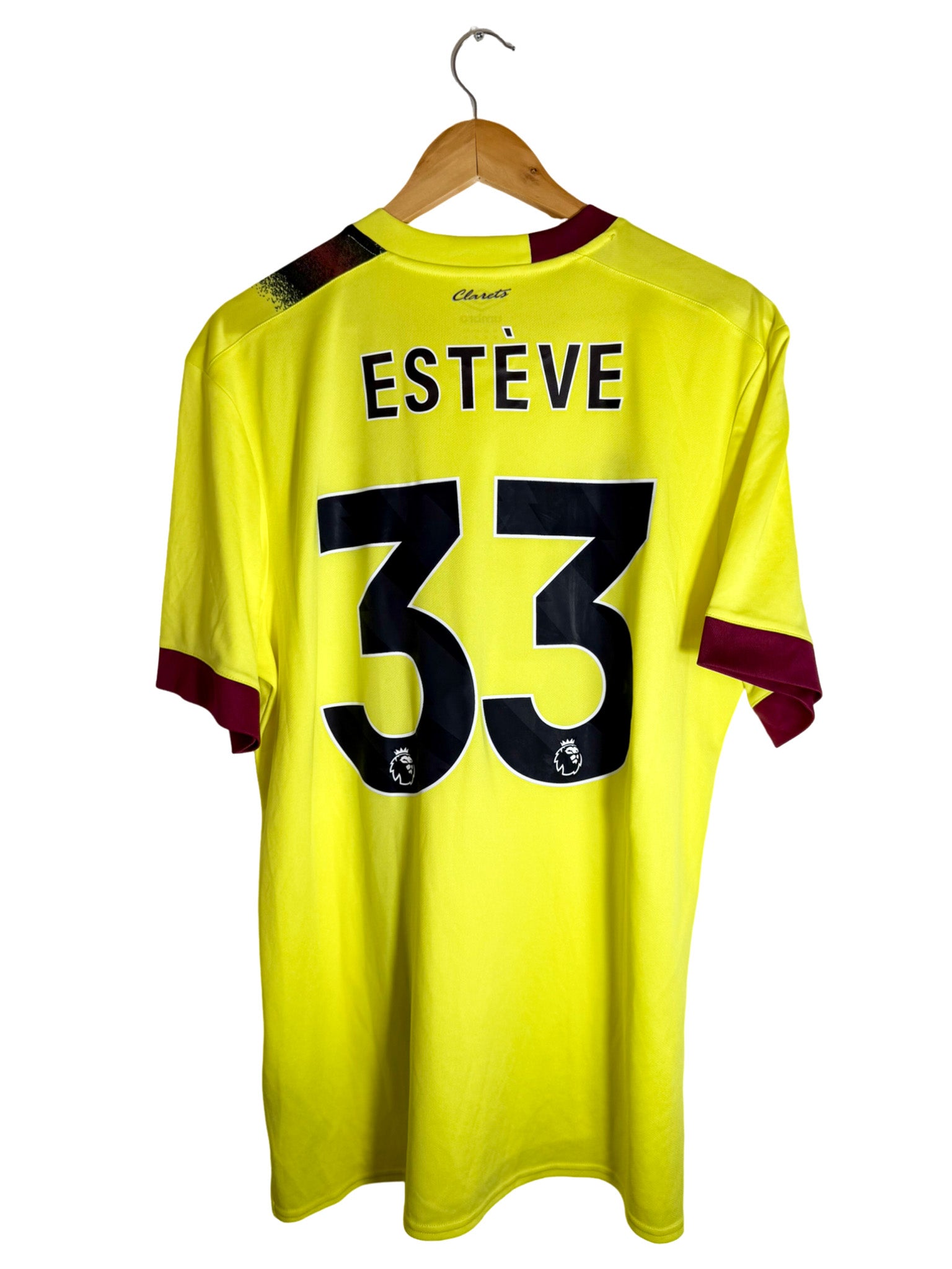 2024/2025 Burnley Away Shirt [#33 ESTEVE] - XL