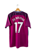 2017/2018 - Maillot Manchester City extérieur [#17 DE BRUYNE] - L