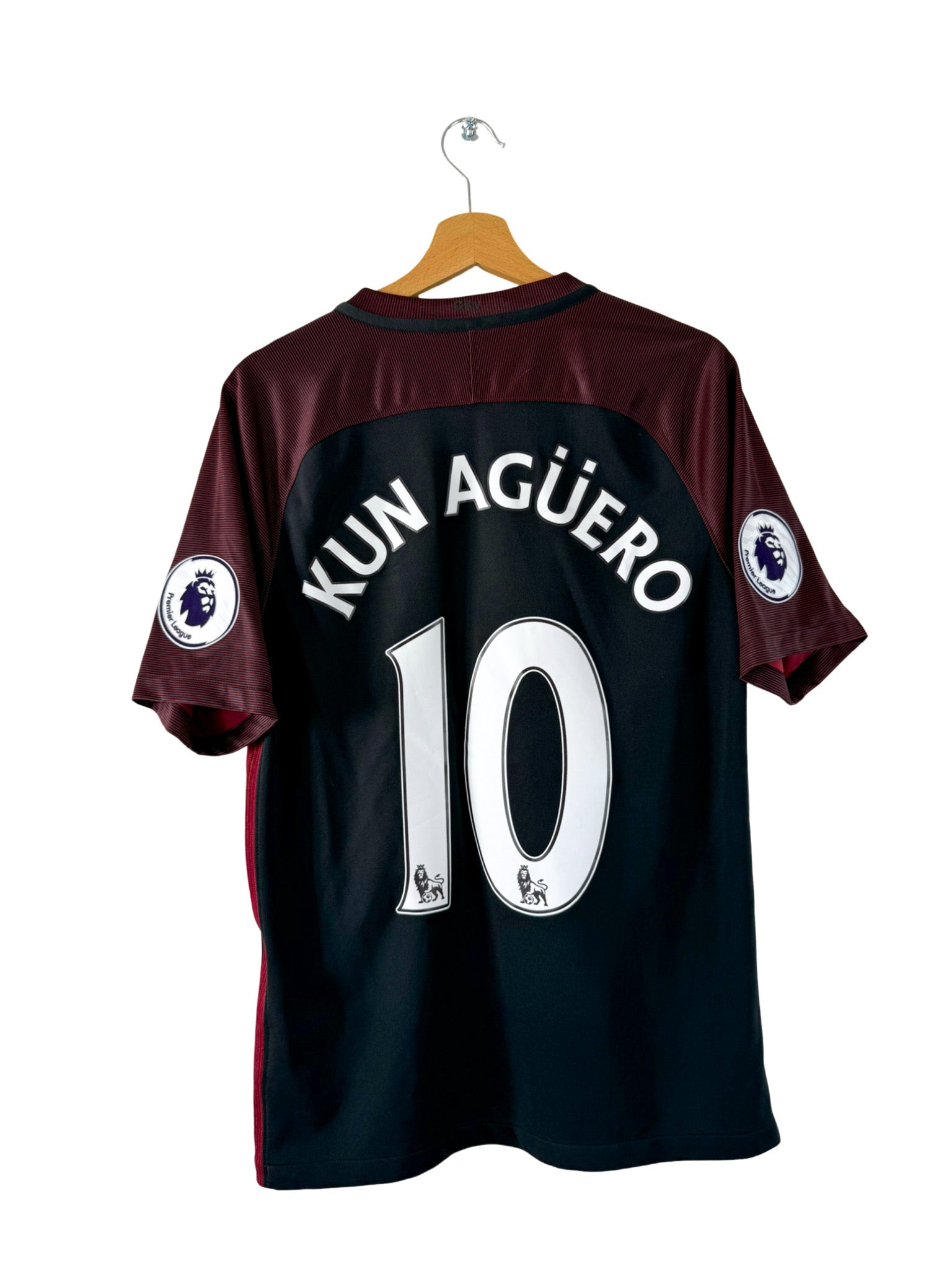 2016/2017 - Maillot Manchester City extérieur [#10 KUN AGÜERO] - M