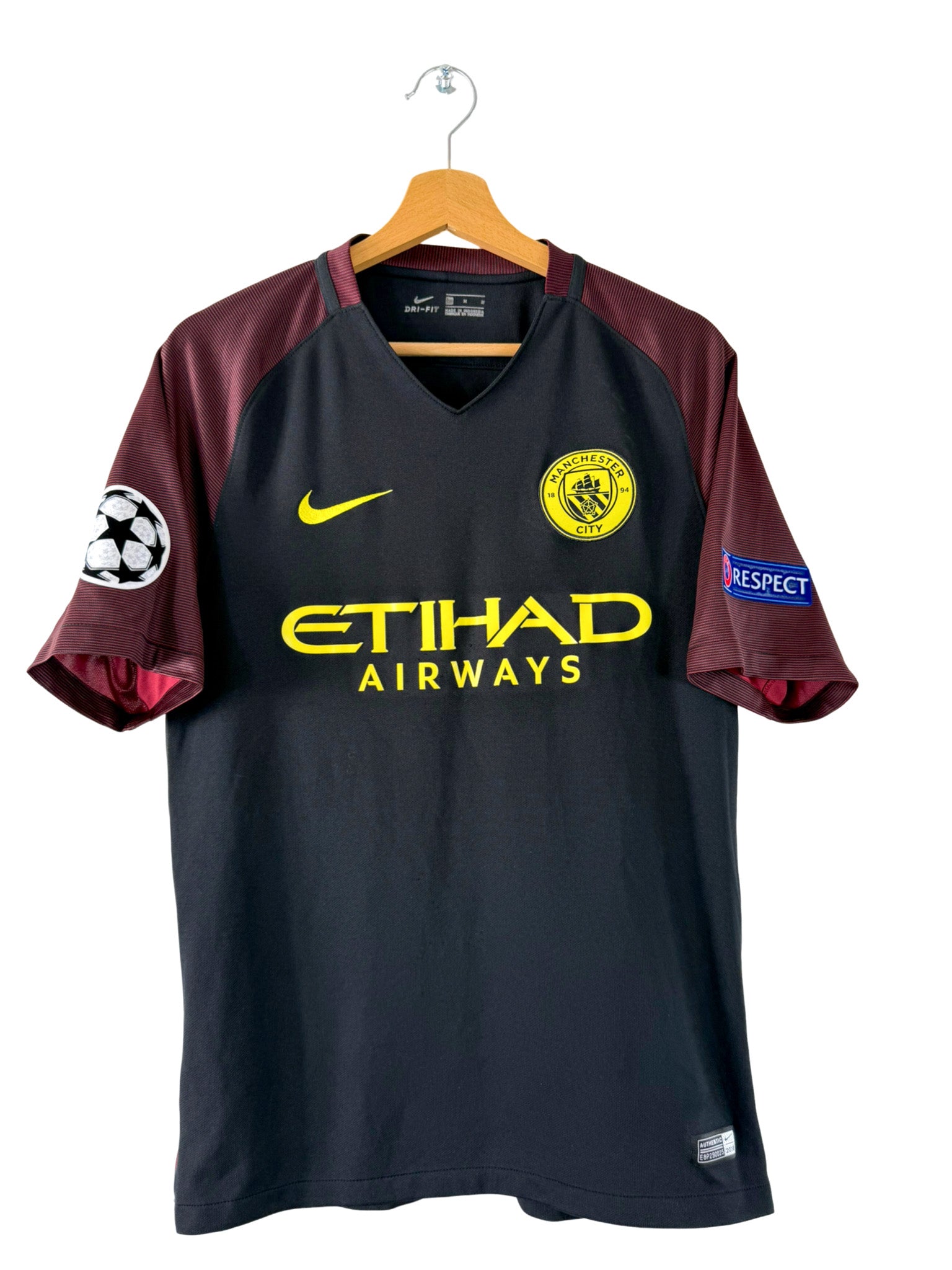 2016/2017 - Manchester City Away Shirt [#42 TOURÉ YAYA] - M