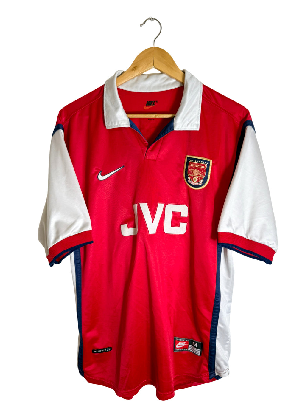 1998/2000 Arsenal Home Shirt [#9 ANELKA] - M
