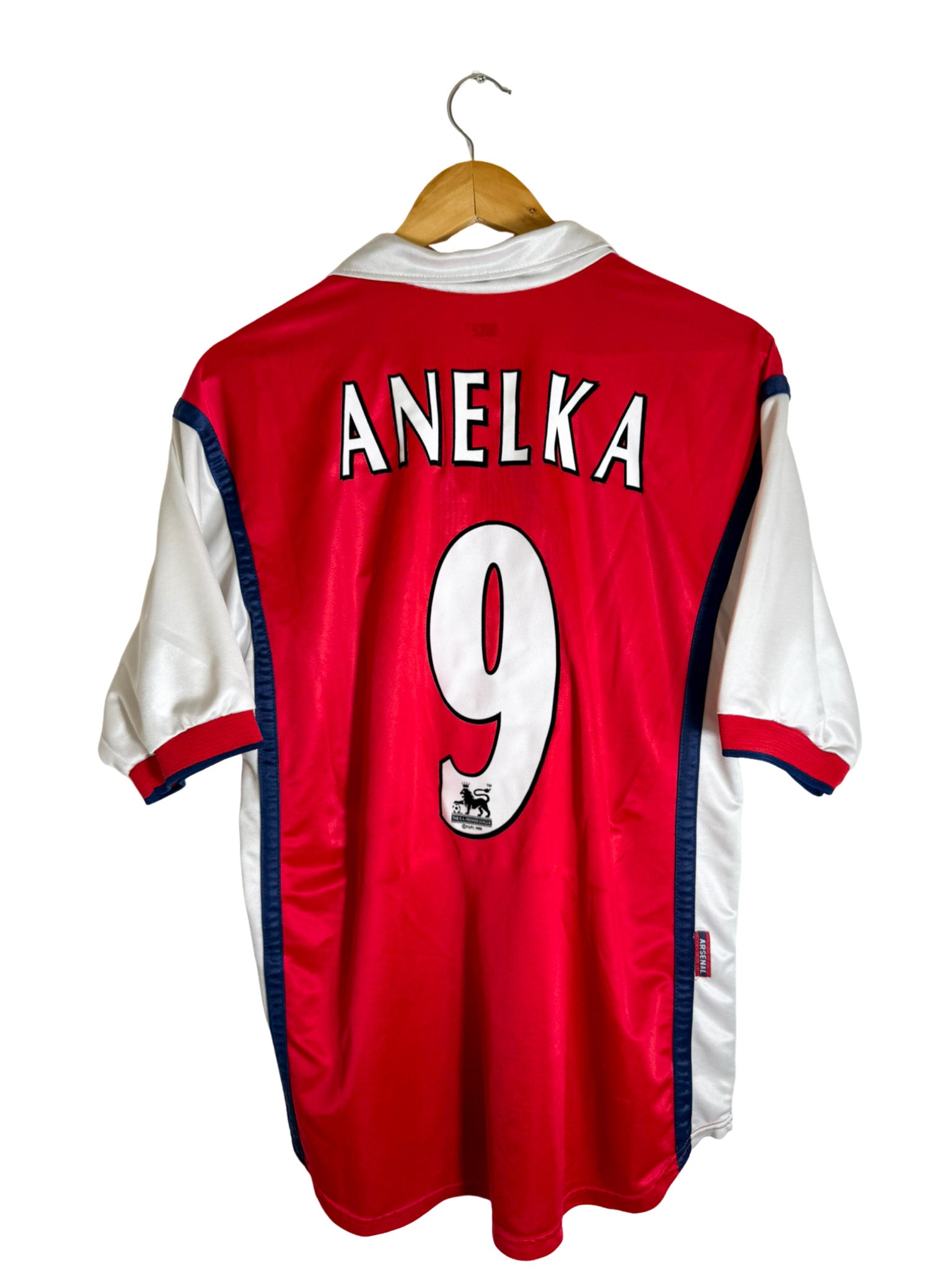 1998/2000 Arsenal Home Shirt [#9 ANELKA] - M