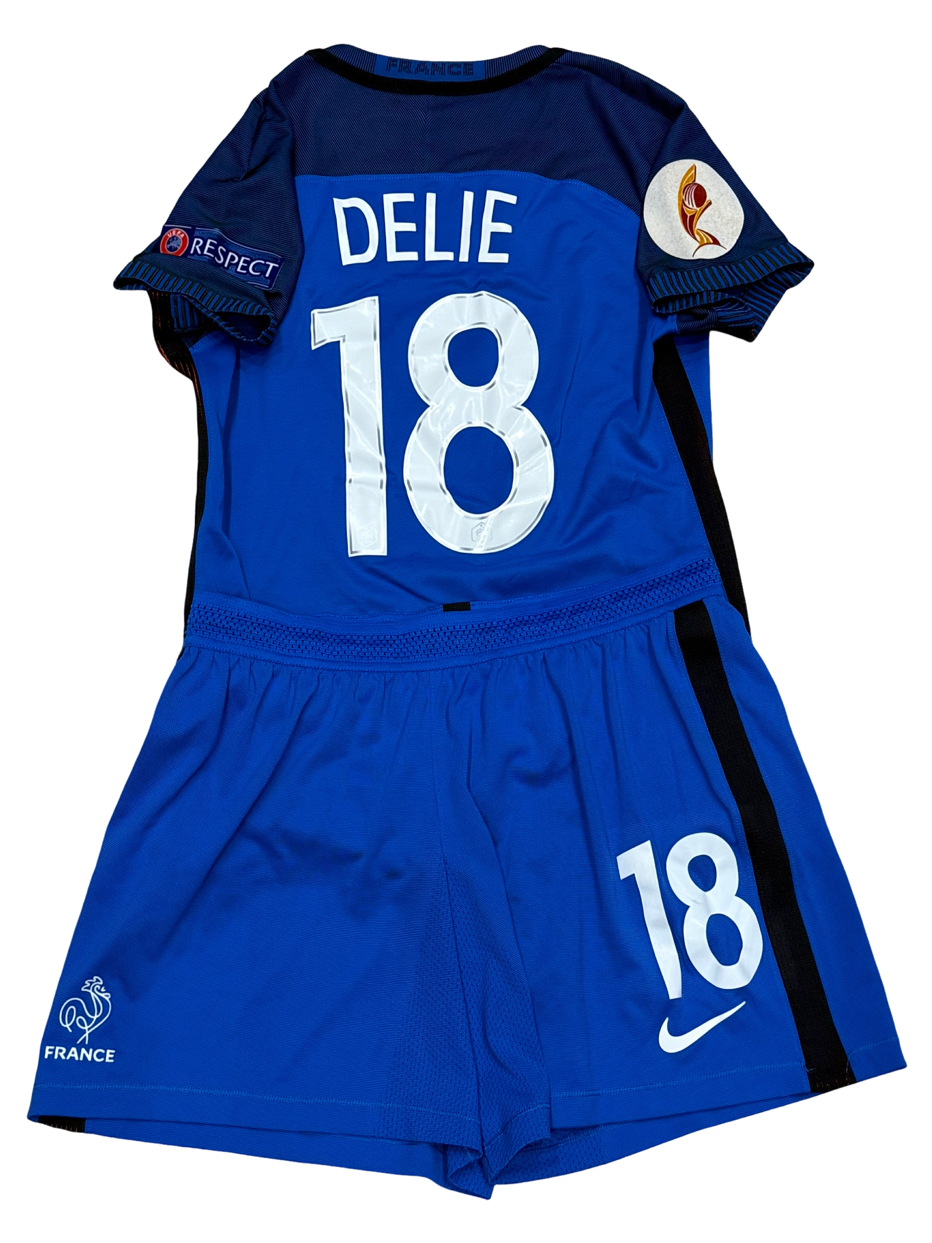 Maillot + Short Équipe de France Féminine [#18 Marie-Laure Delie] Nike *Match issue* – M