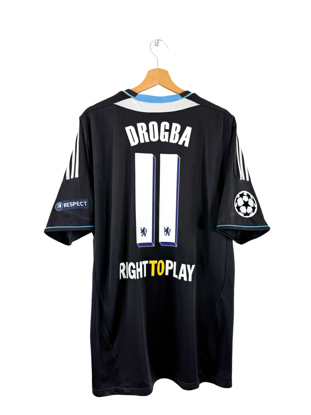 2011/2012 - Maillot Chelsea extérieur [#11 DROGBA] UCL - L