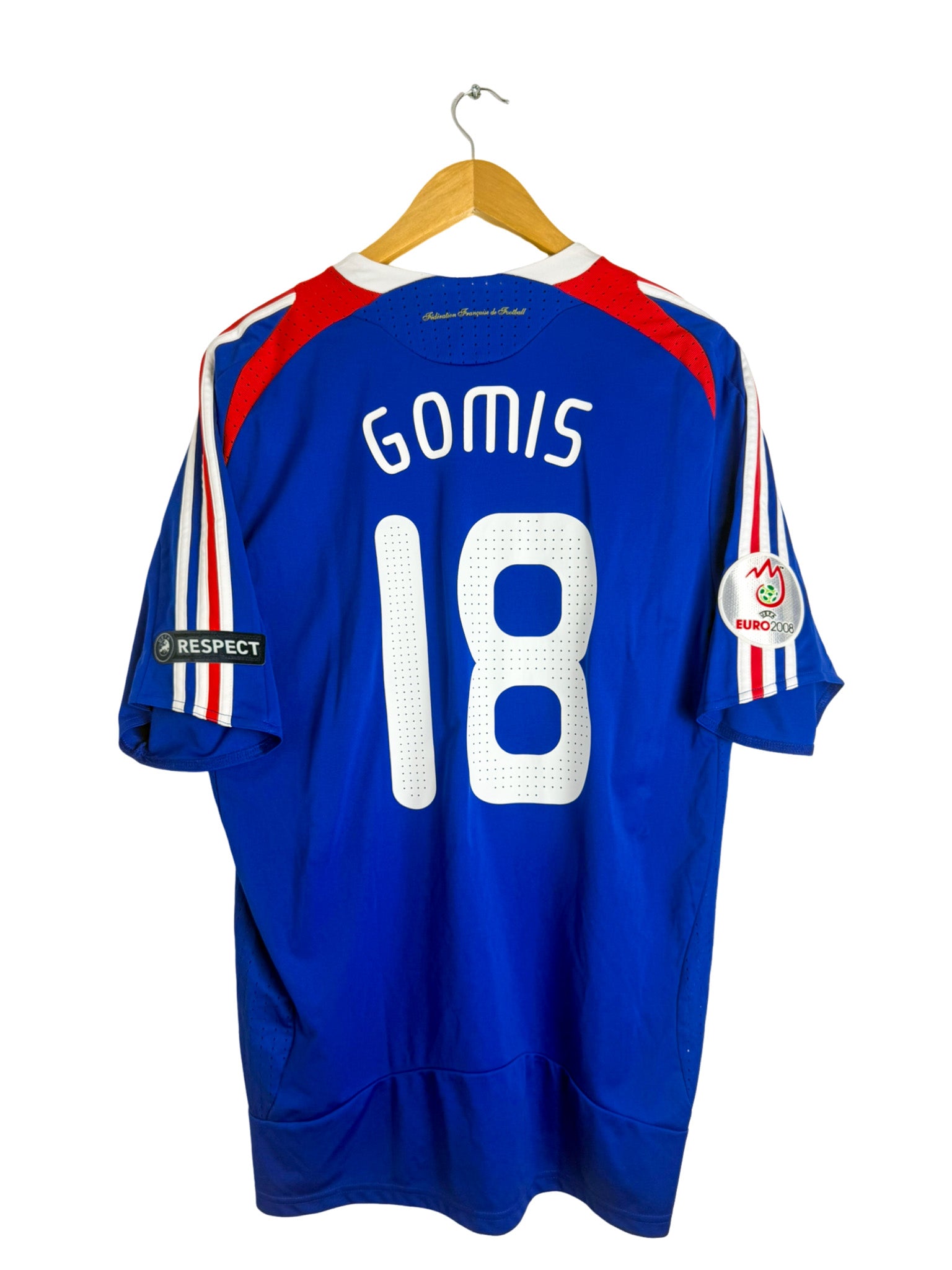 2008 - France home shirt [#18 GOMIS] - L