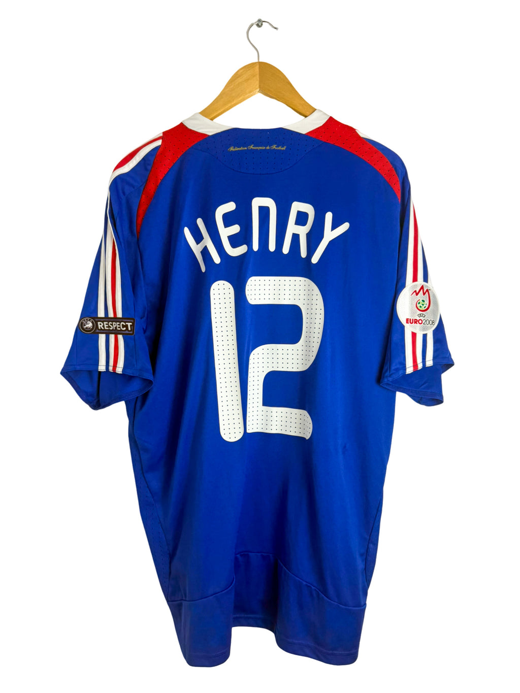 2008 - France home jersey [#12 HENRY] - XL