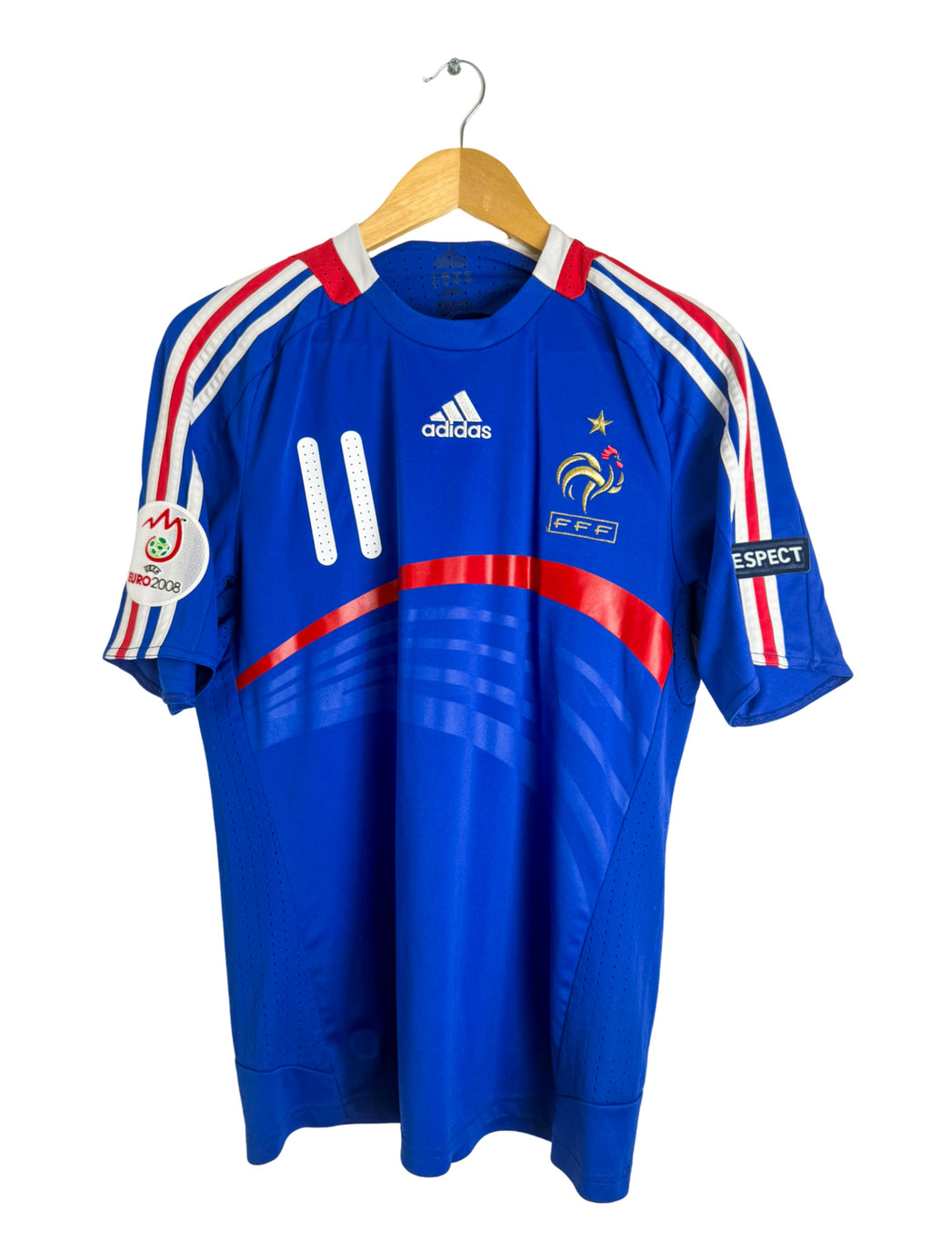 2008 - France Home Shirt [#11 NASRI] - S