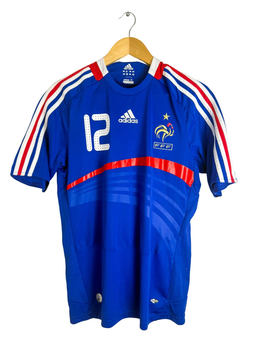 2008 - France Home Shirt [#12 HENRY] - S