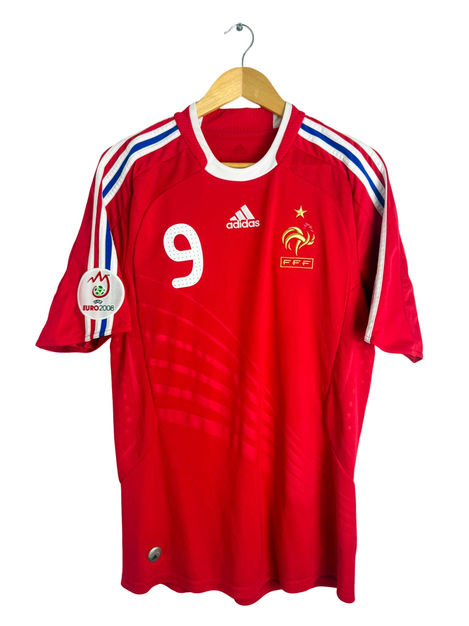 2008 - France Away Shirt [#9 BENZEMA] - M