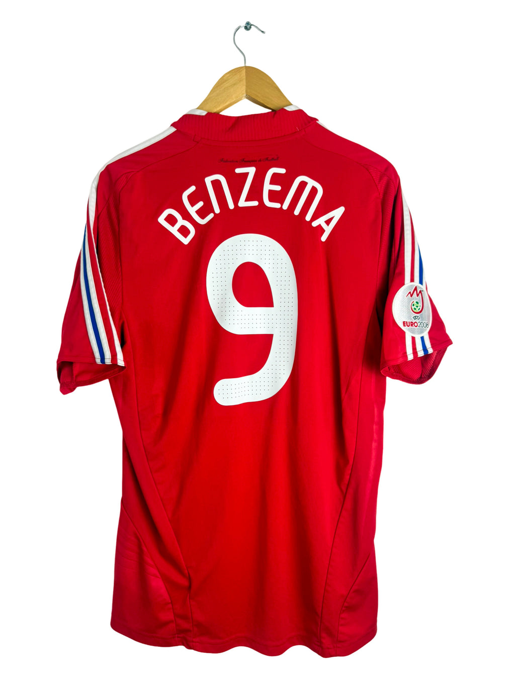 2008 - France Away Shirt [#9 BENZEMA] - M