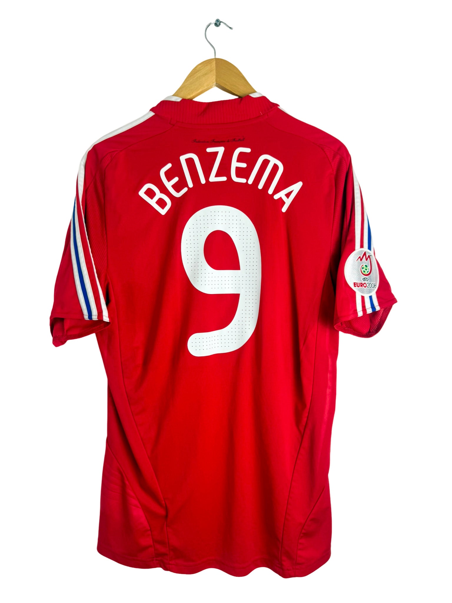 2008 - France Away Shirt [#9 BENZEMA] - M