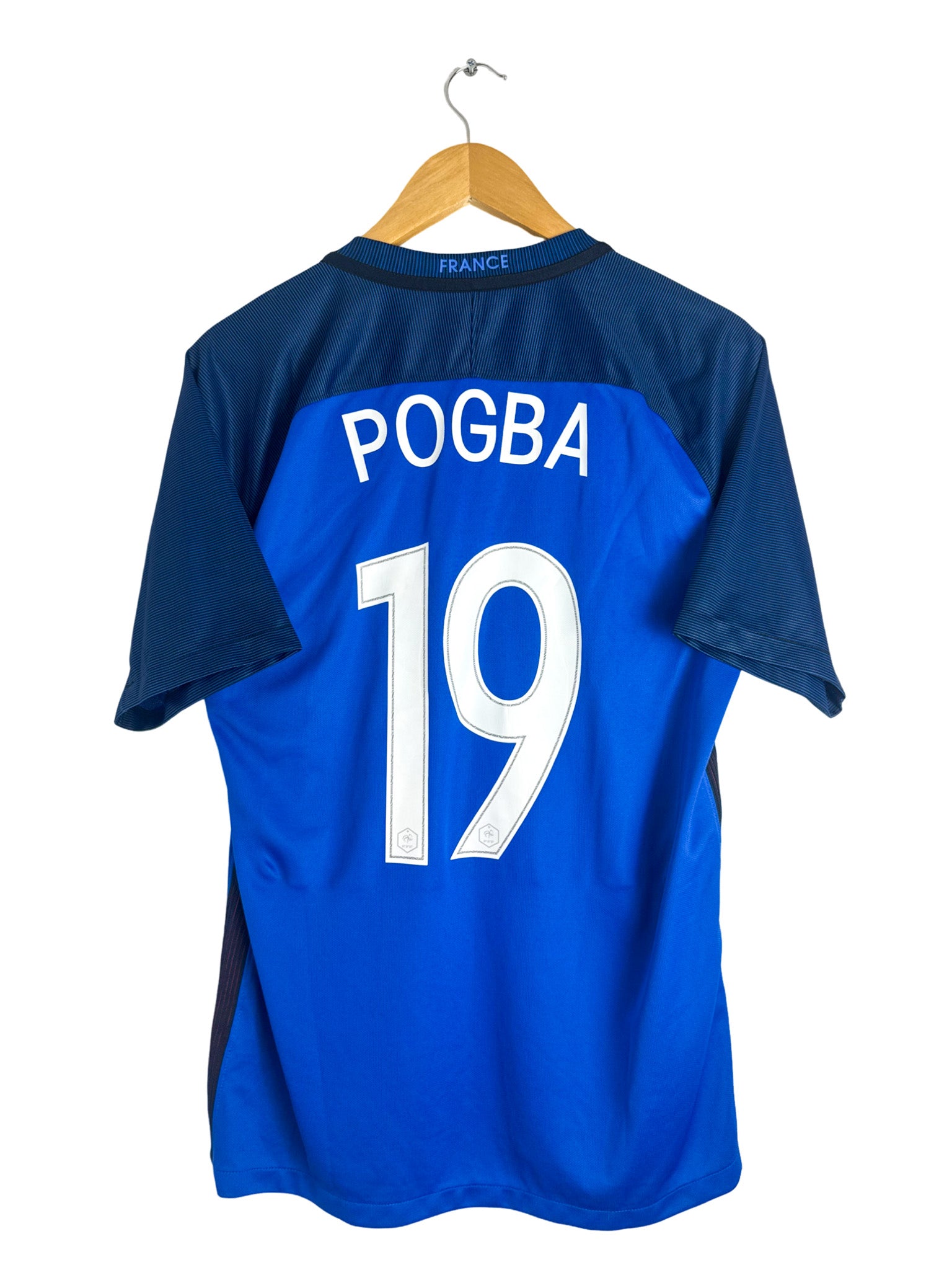 2016 - France Home Shirt [#19 POGBA] - M