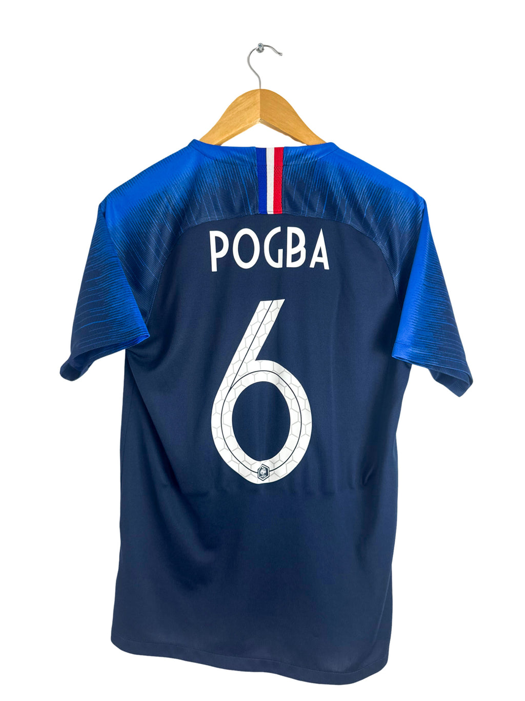 2018 - France home shirt [#6 POGBA] - S