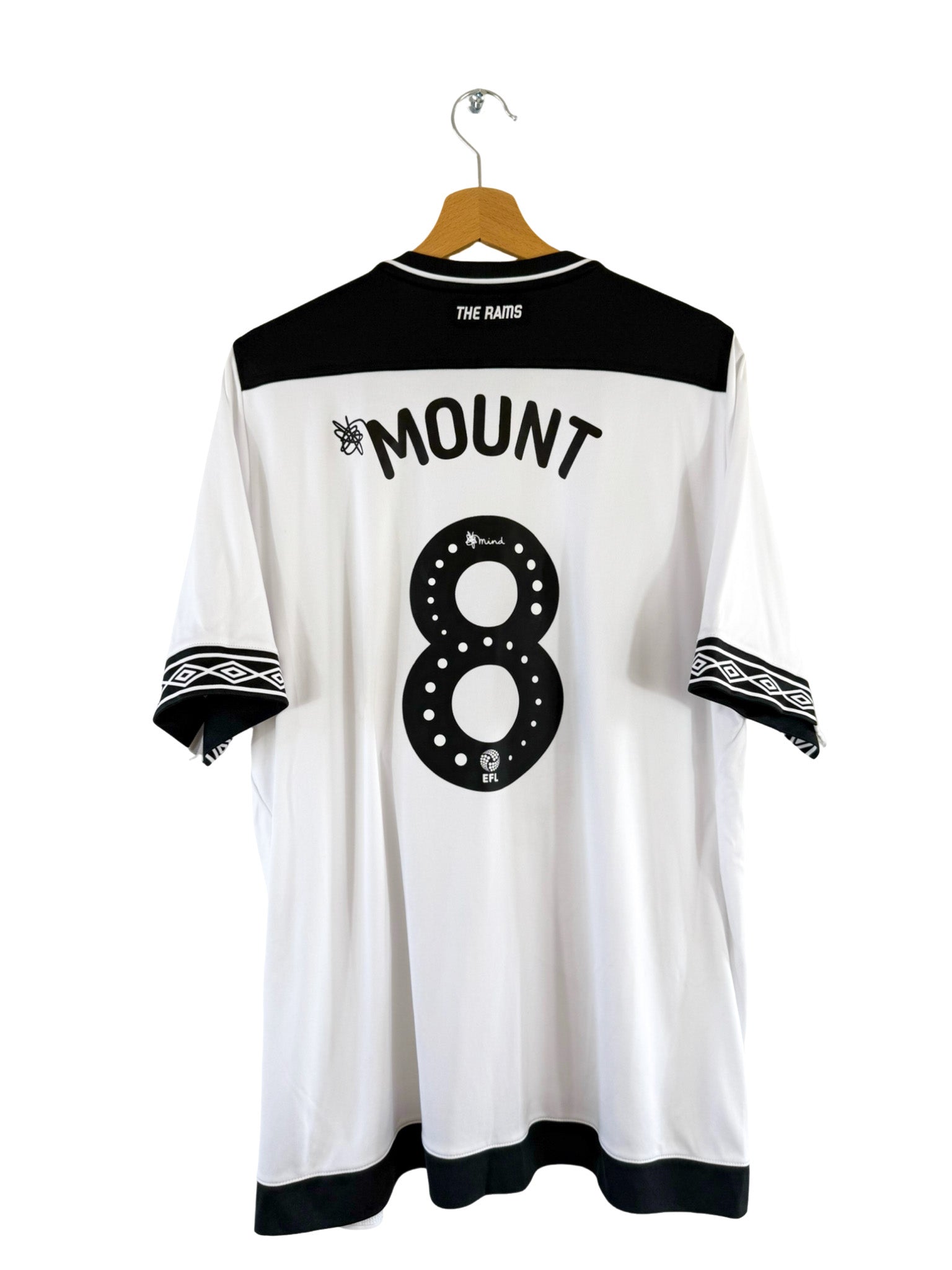 2018/2019 - Derby County home jersey [#8 Mount] Umbro - XL