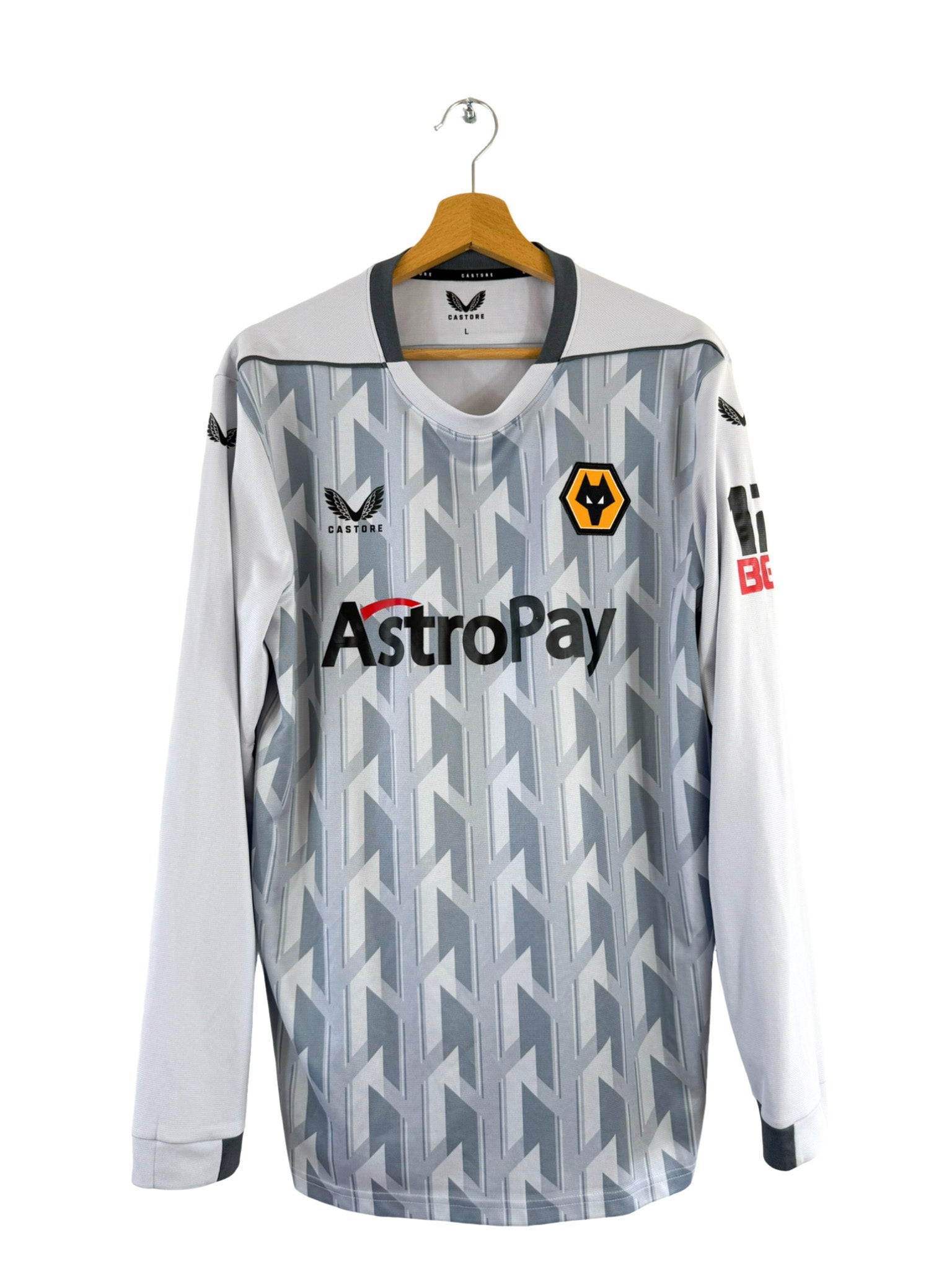 2022/2023 - Wolverhampton Away Jersey *Long Sleeve* Castore - L