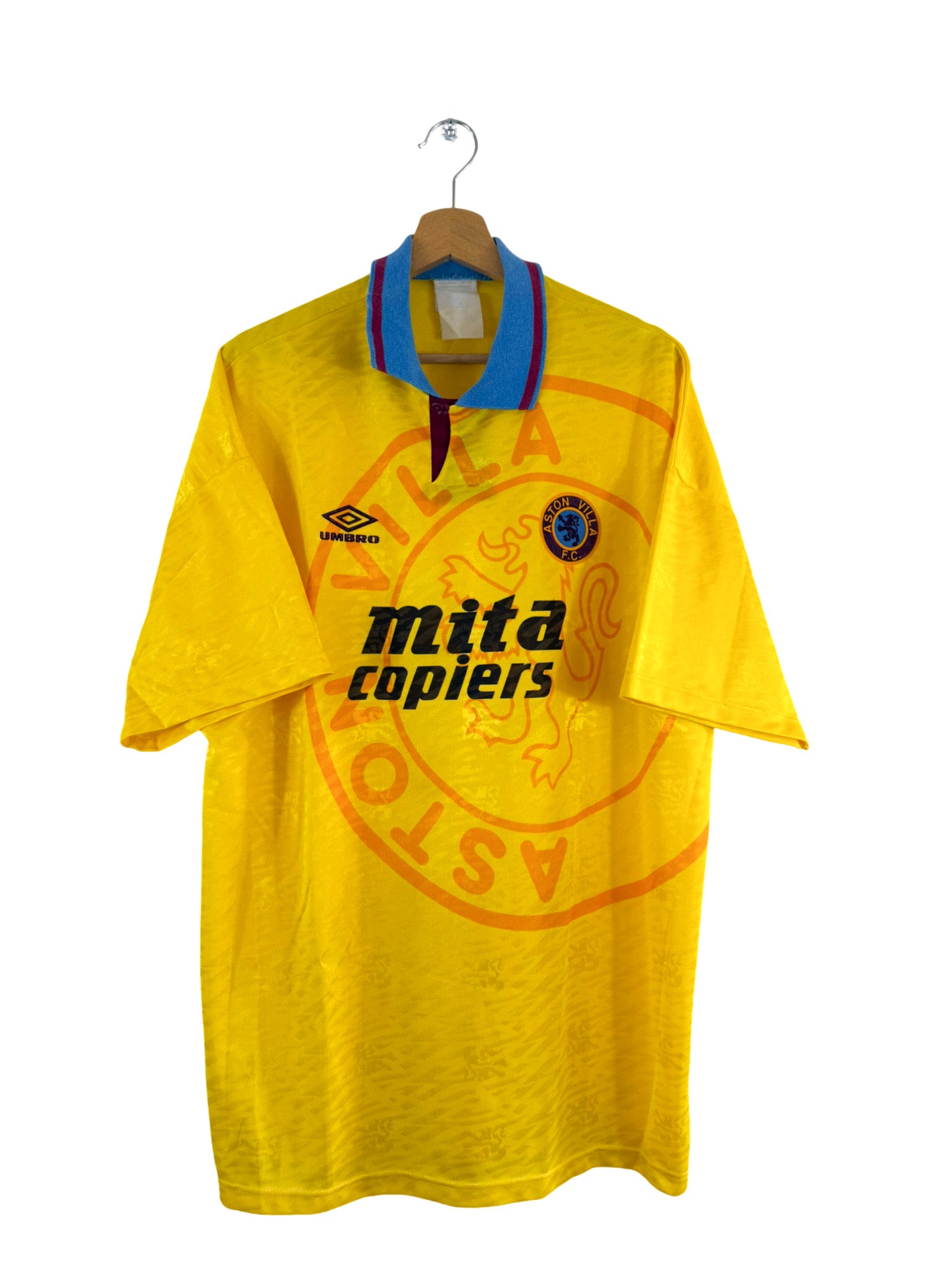 1990/1991 - Aston Villa Away Shirt Umbro - XL