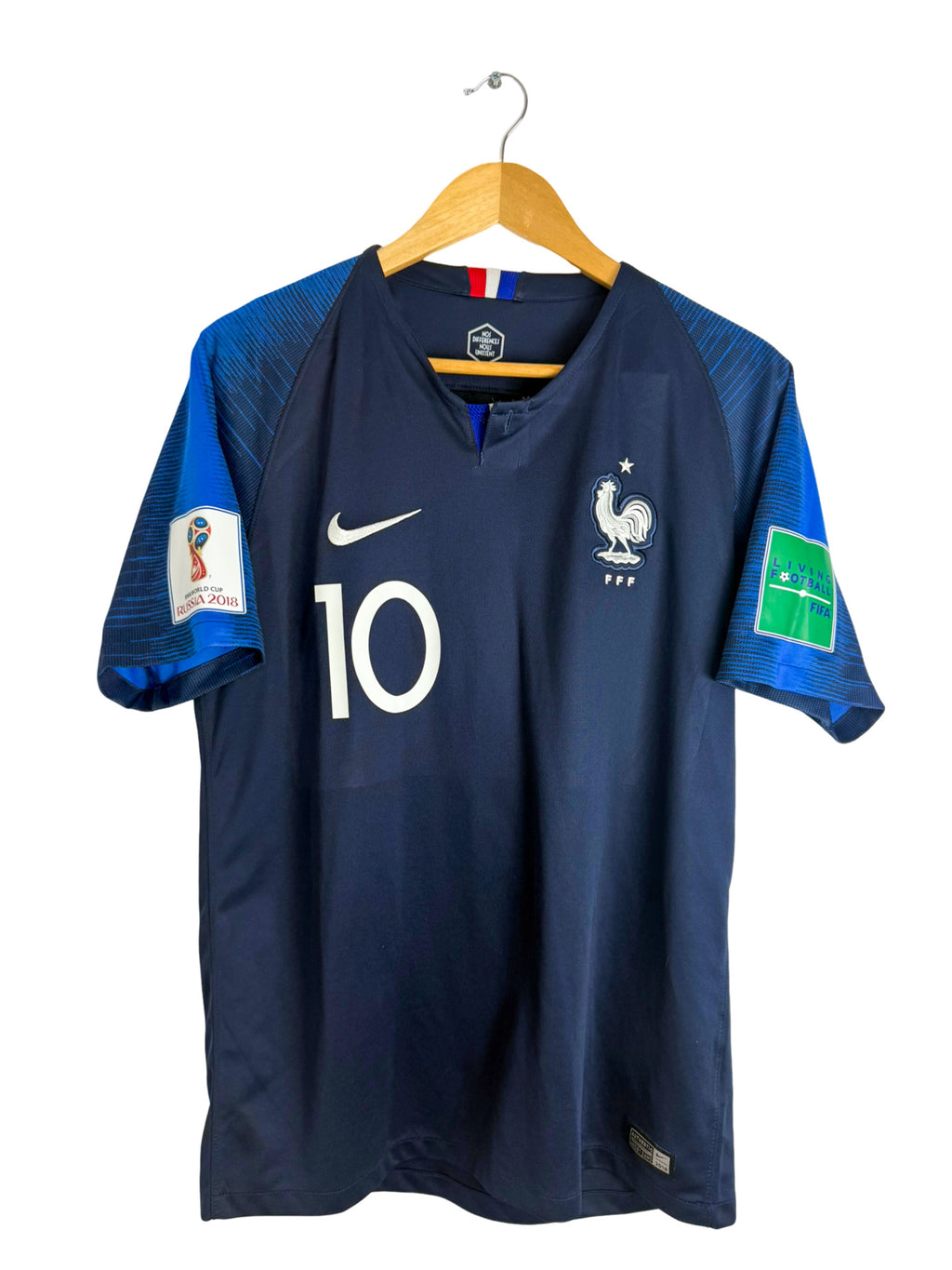 2018 - France home jersey [#10 MBAPPE] - M