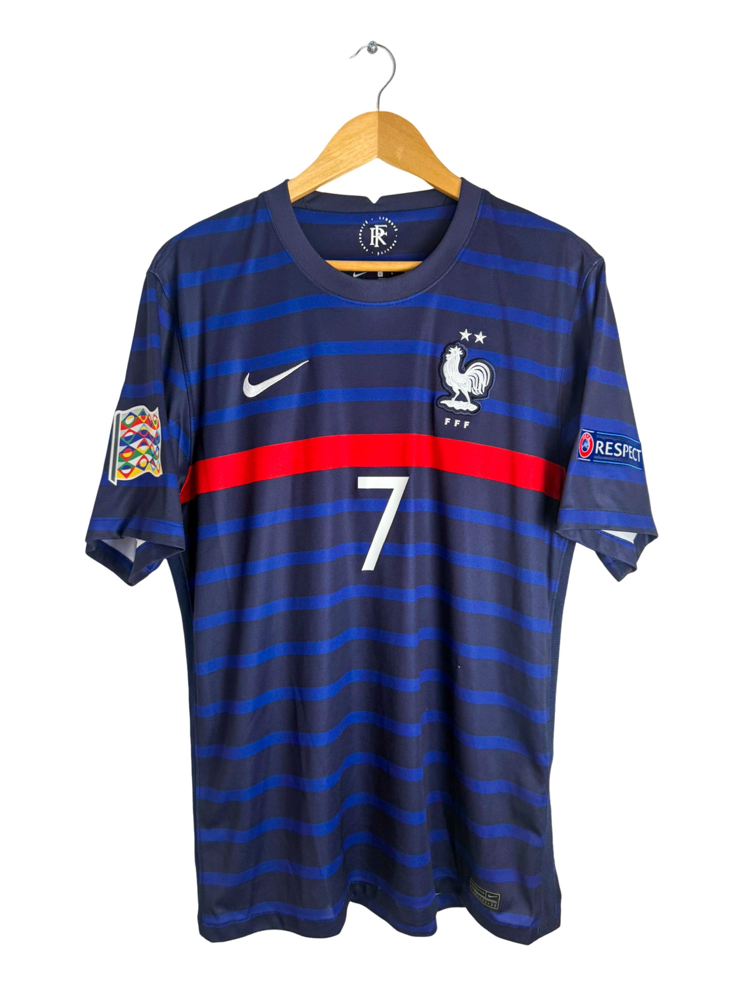 2020 - France Home Jersey [#7 GRIEZMANN] - L