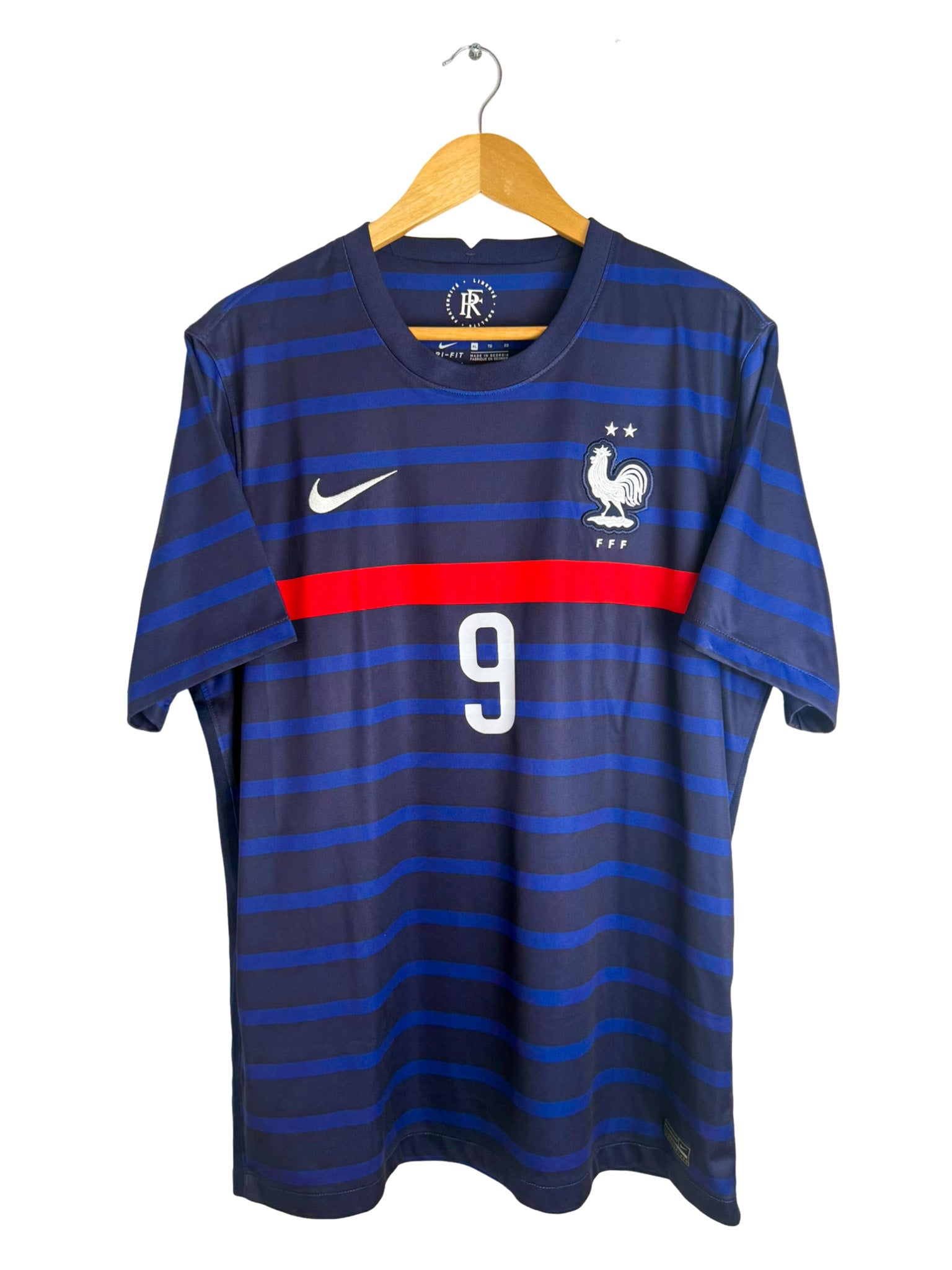 2020 - France Home Shirt [#9 GIROUD] - XL