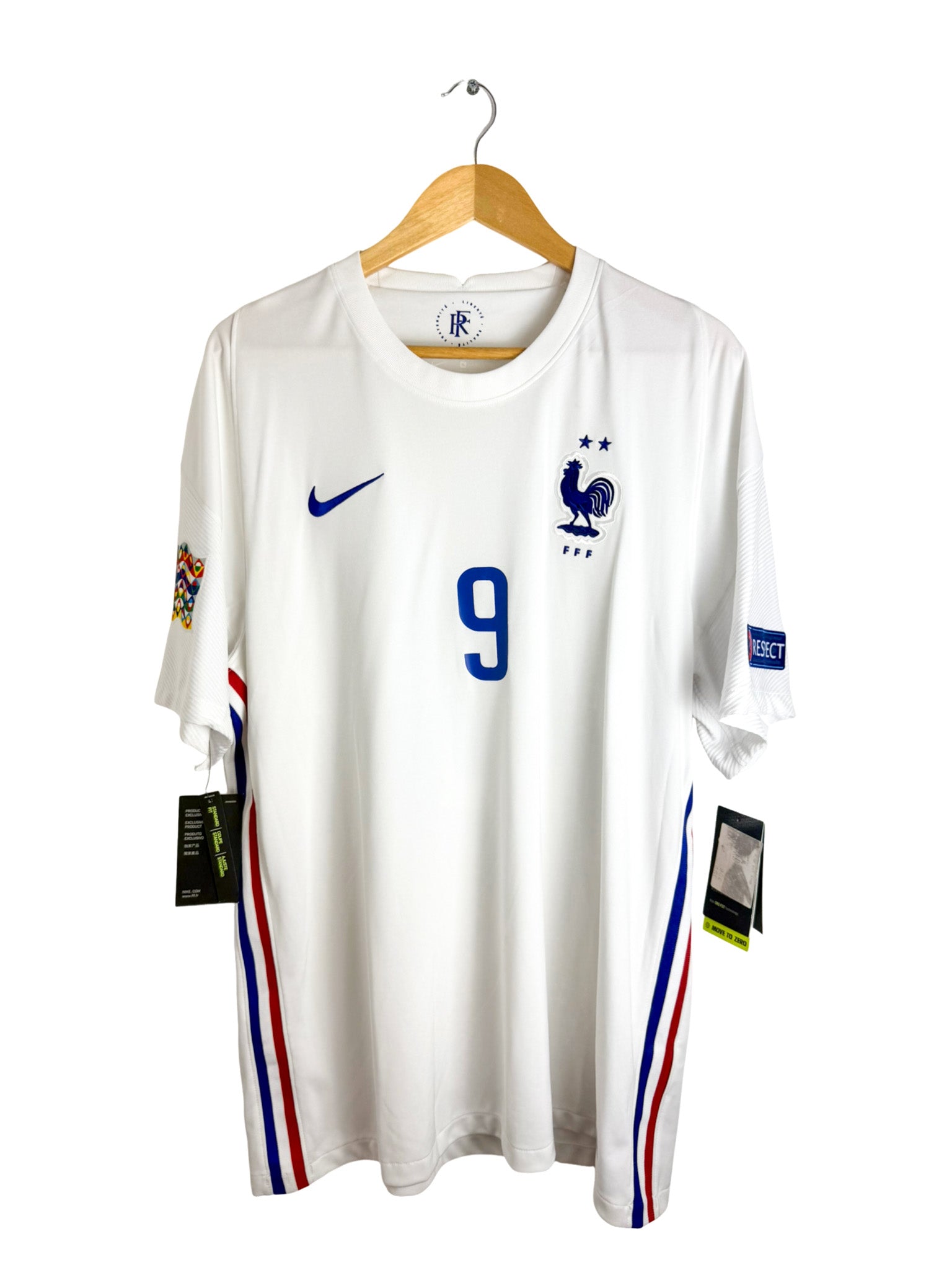 2020 - France Away Jersey [#9 GIROUD] *New* - XL