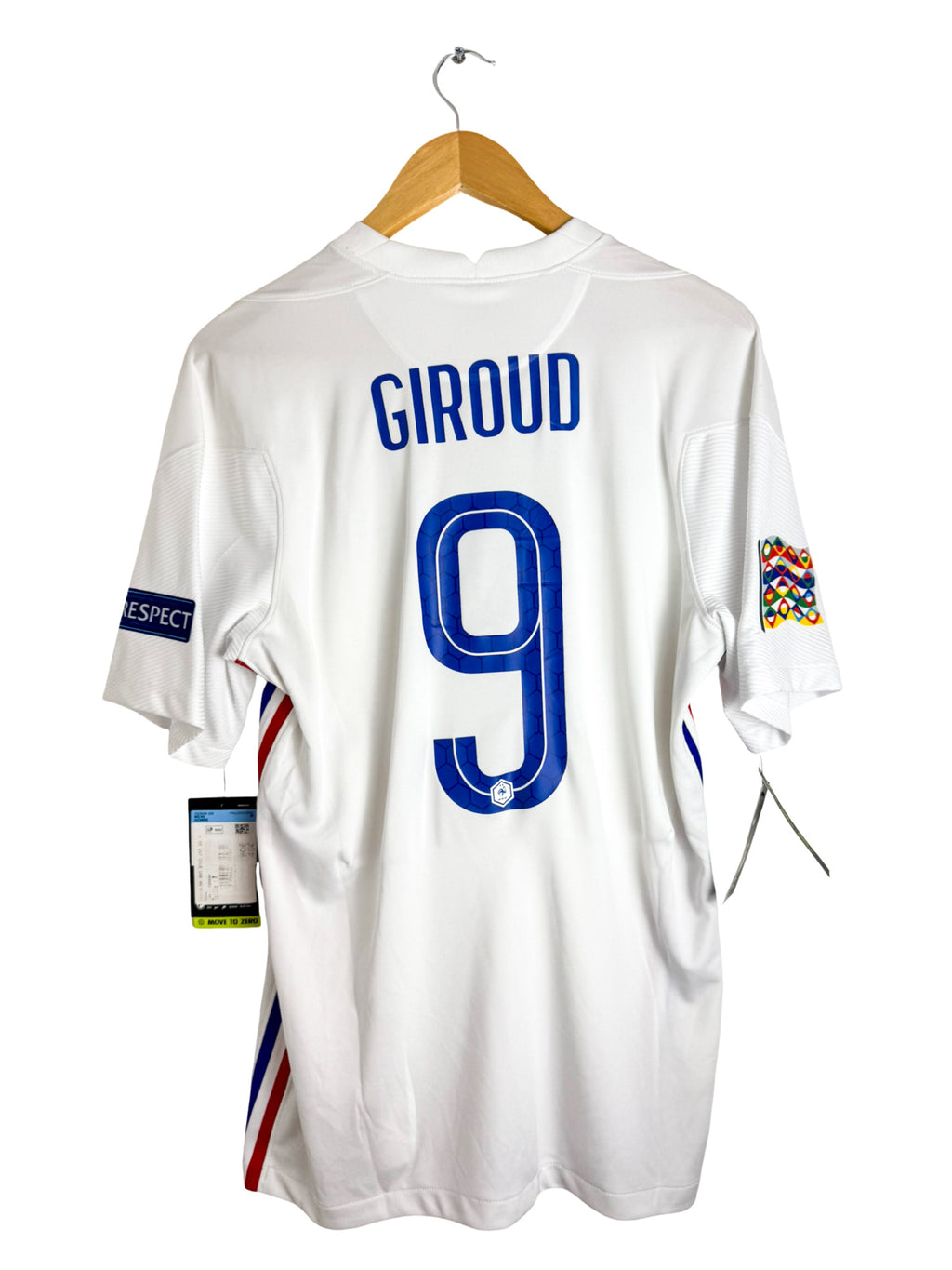 2020 - France Away Jersey [#9 GIROUD] *New* - M