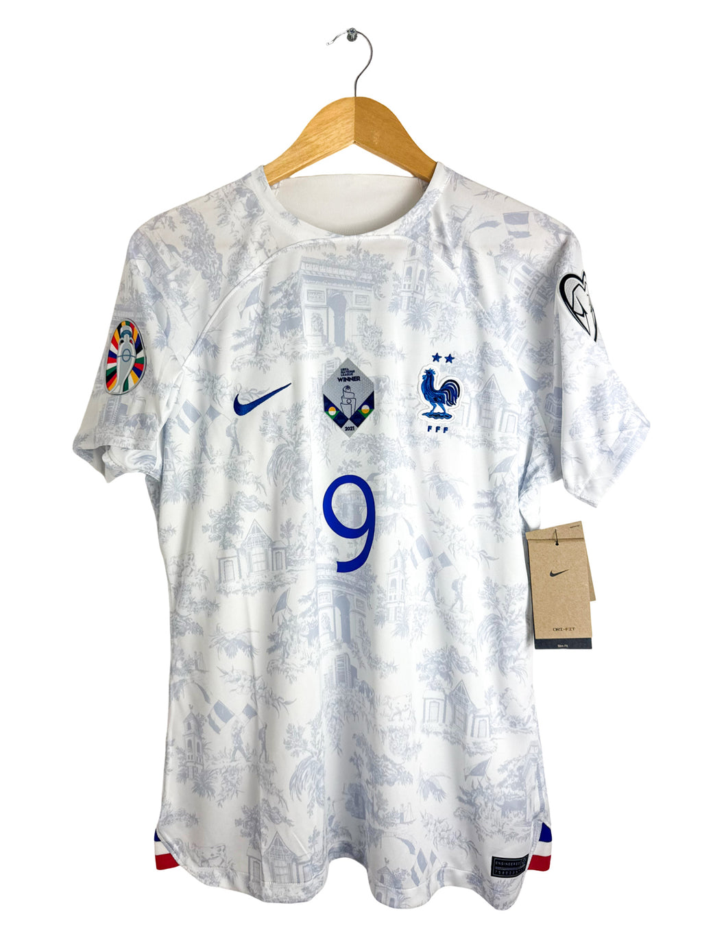 2022 - France away jersey [#9 GIROUD] *New* - Women's XL