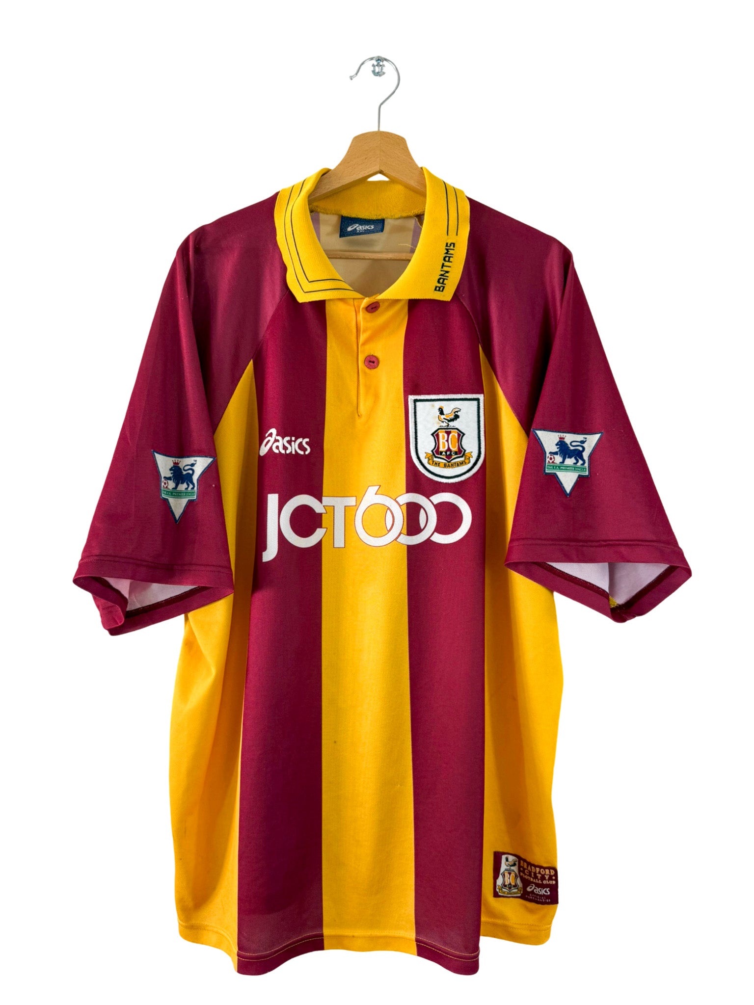 1999/2000 - Bradford City Home Shirt Asics - 2XL