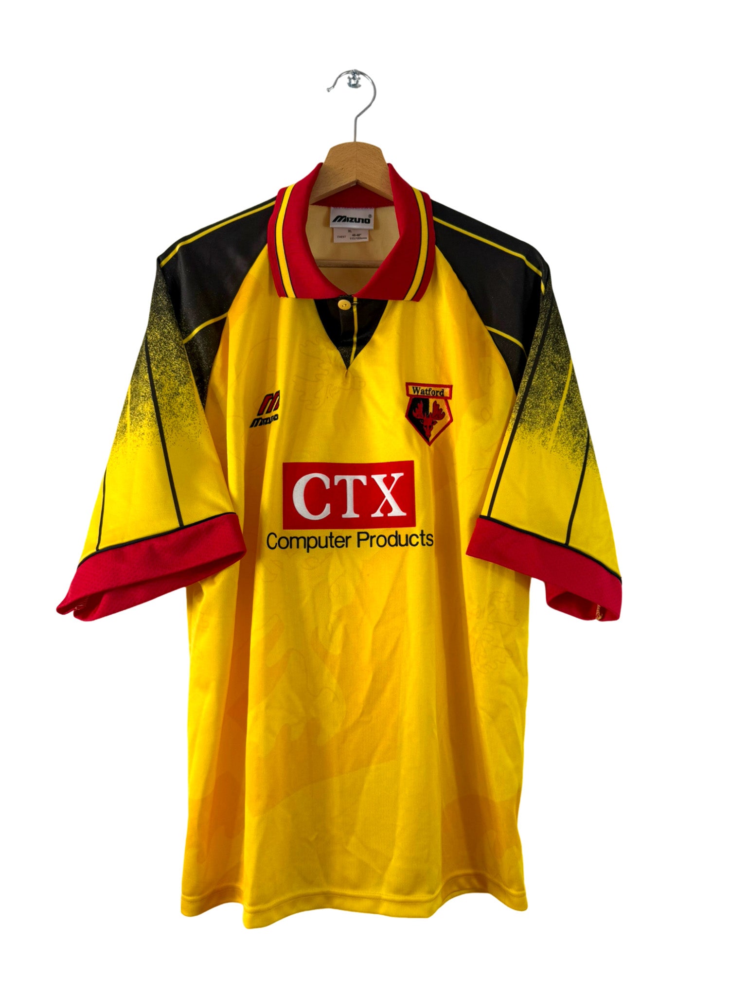 1999/2000 - Watford home jersey Mizuno - XL