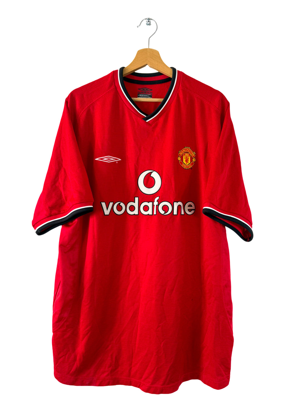 2002/2003 - Maillot Manchester United domicile [#4 Veron] - XL