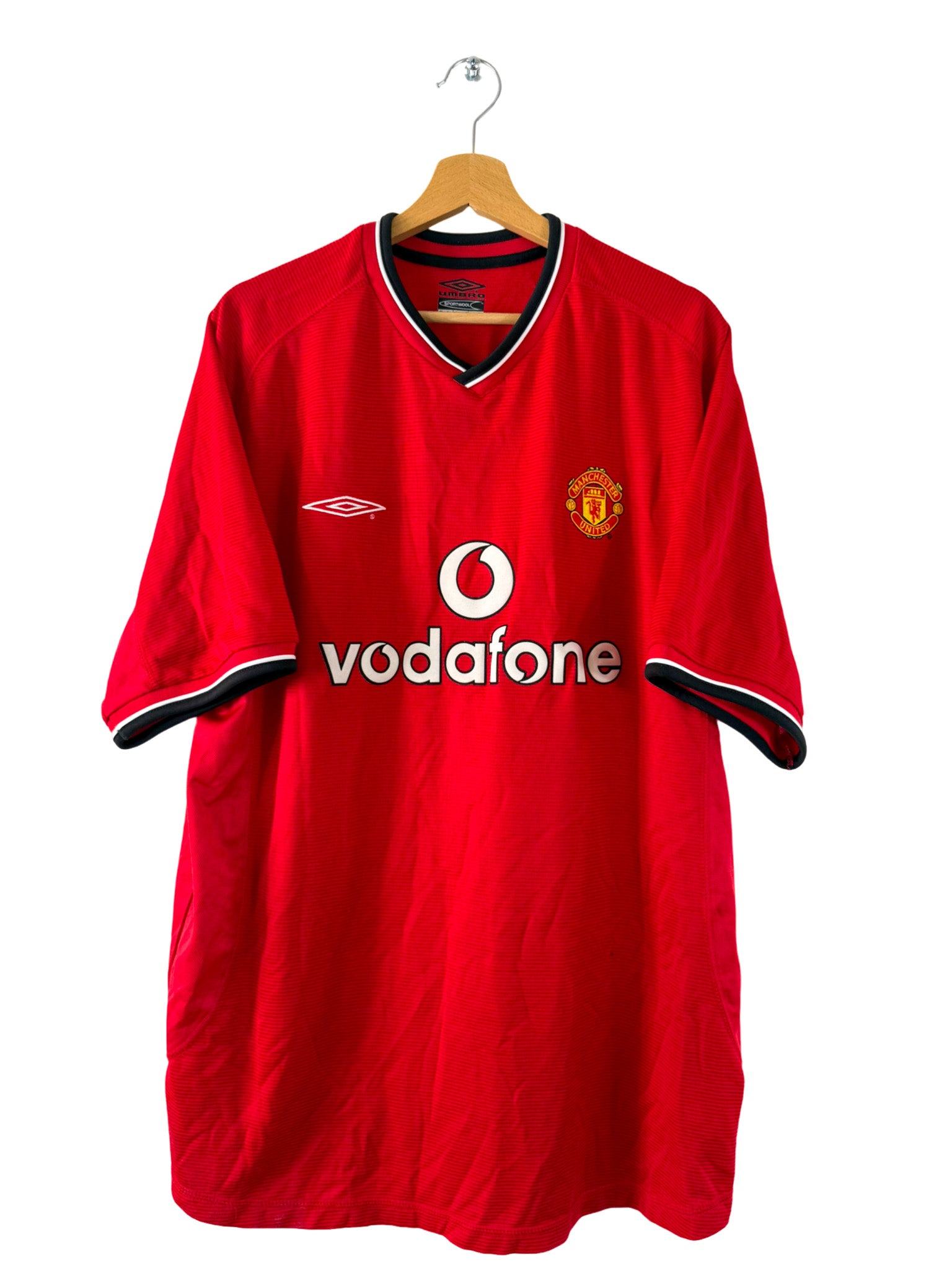 2002/2003 - Maillot Manchester United domicile [#4 Veron] - XL