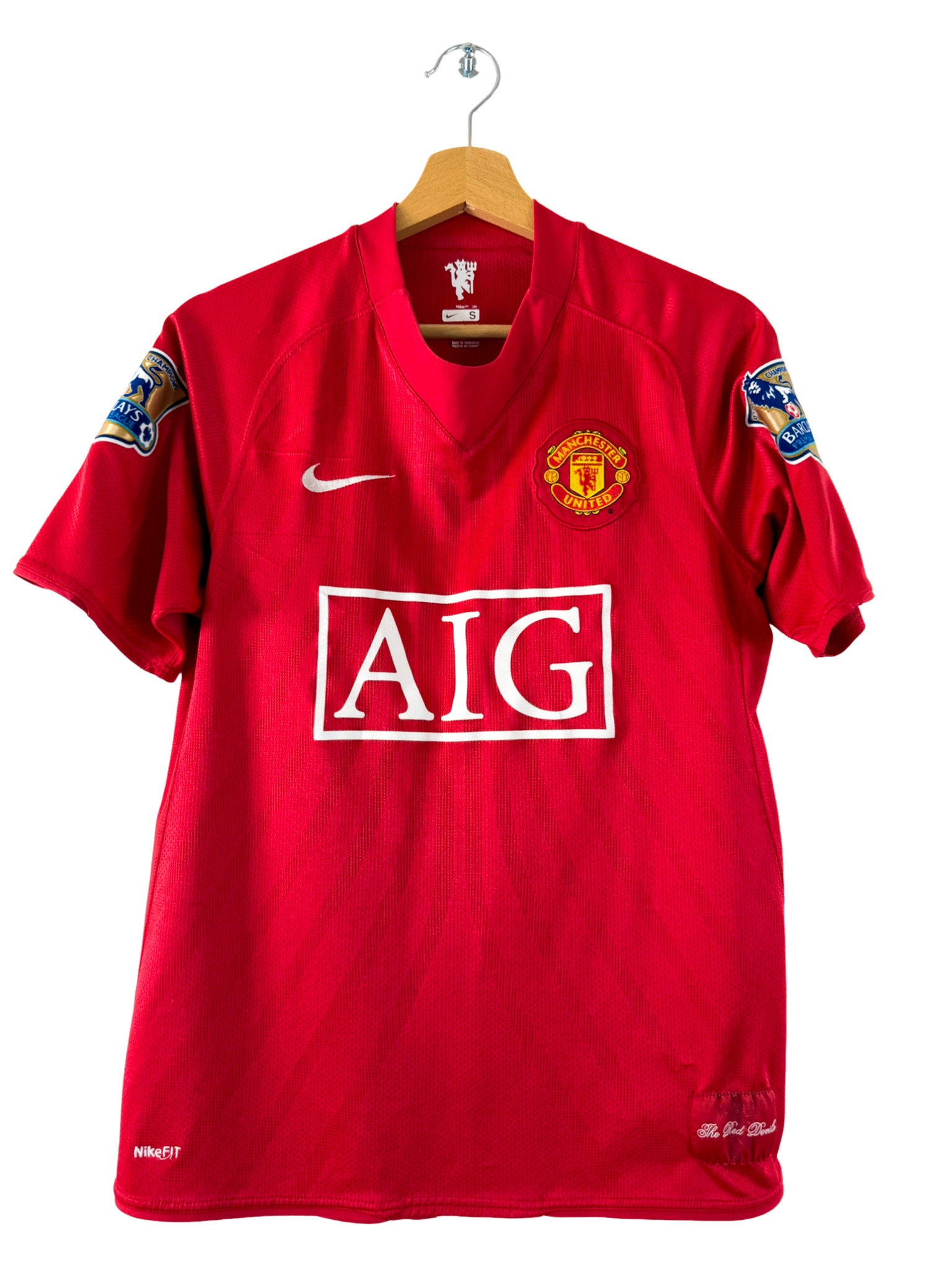 2007/2009 - Manchester United home shirt [#32 Tevez] - S – Vista