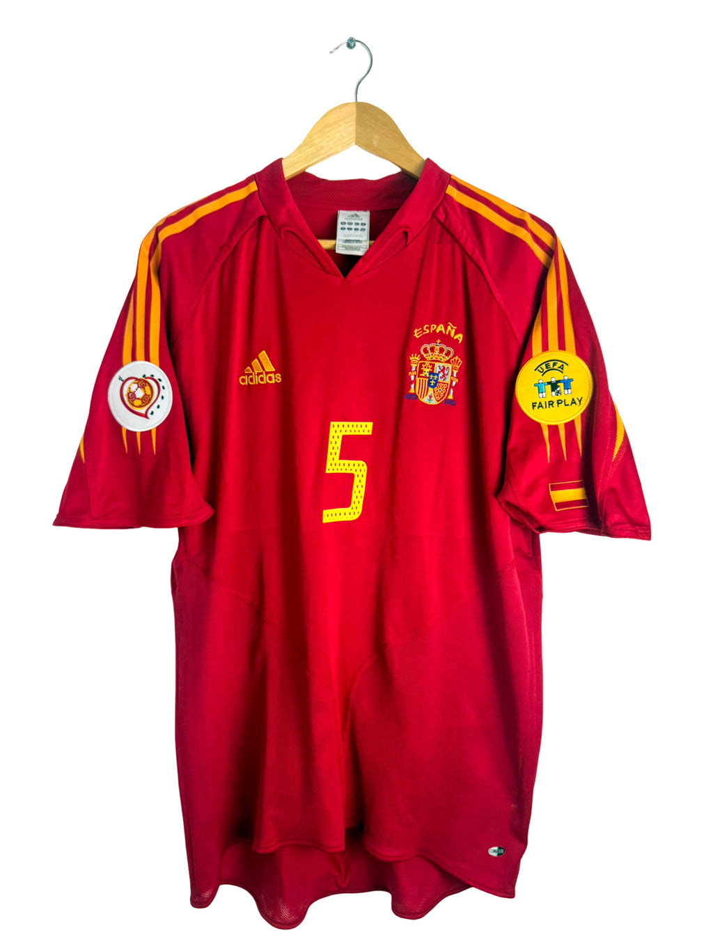 2004 - Maillot Espagne domicile [#5 PUYOL] - L