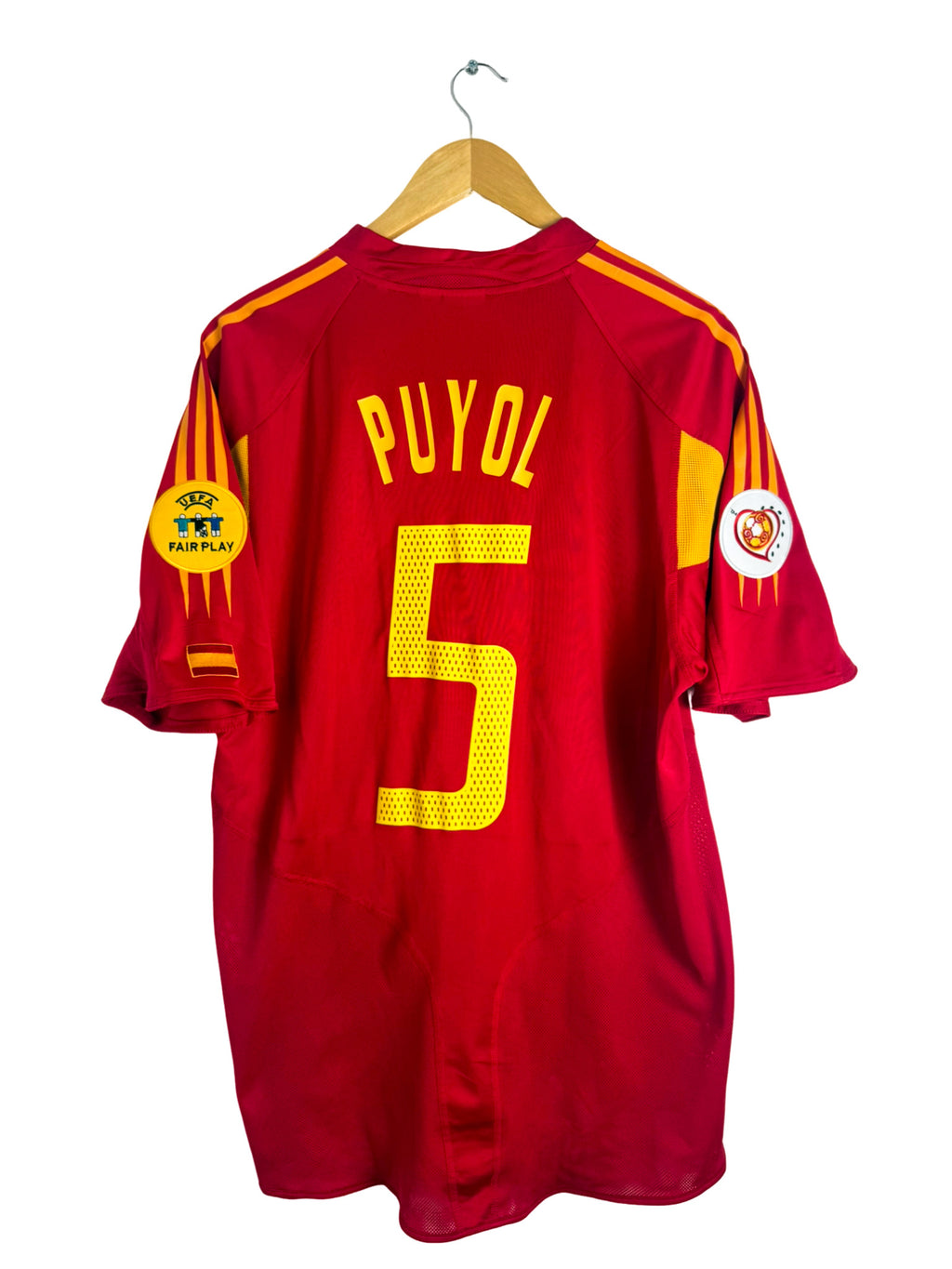 2004 - Maillot Espagne domicile [#5 PUYOL] - L