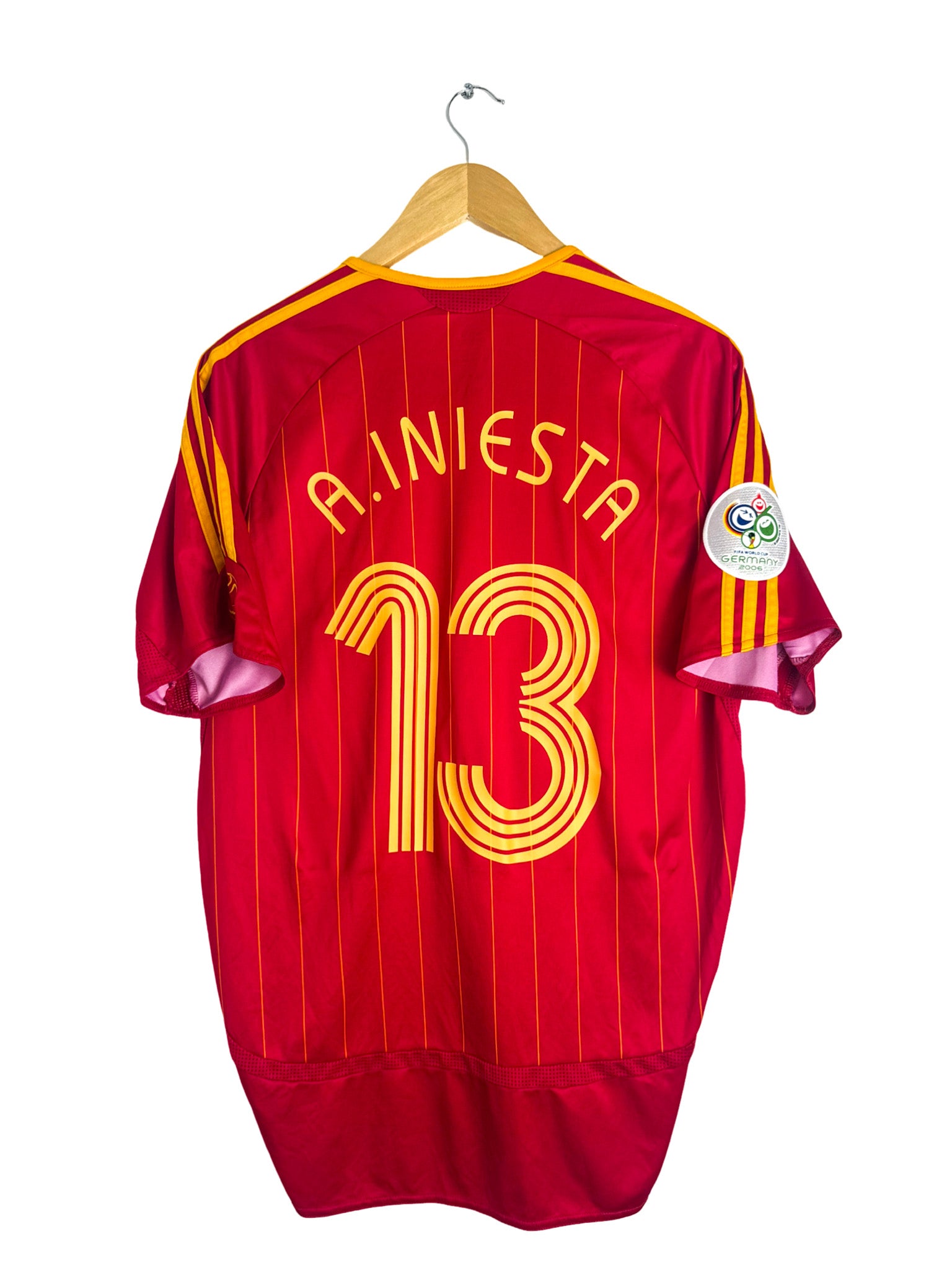 2006 - Maillot Espagne domicile [#13 A.INIESTA] - M