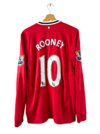 2011/2012 - Maillot Manchester United domicile [#10 Rooney] *Manches Longues* - M