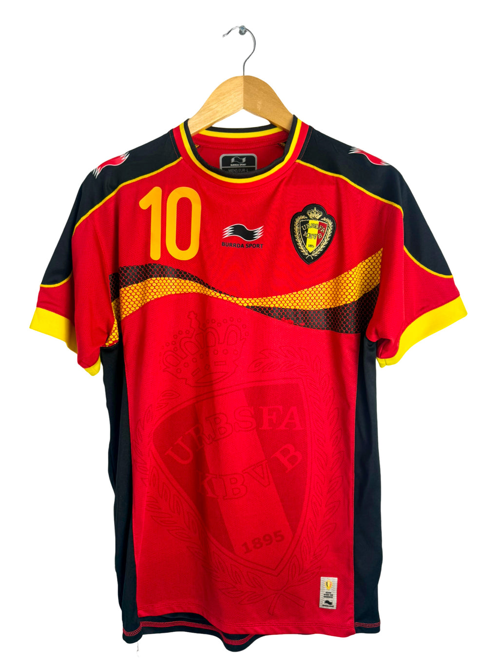 2012 - Maillot Belgique domicile [#10 HAZARD] - M