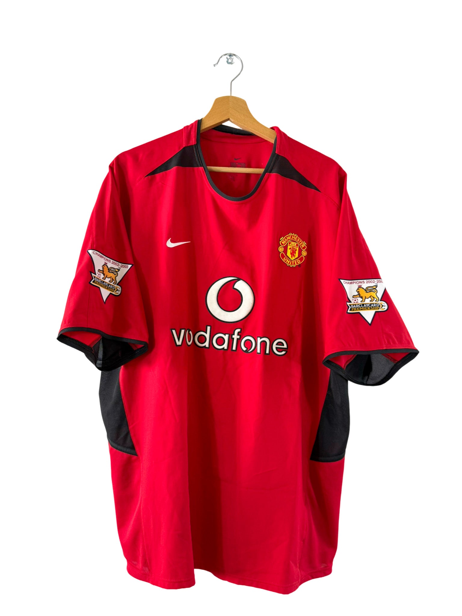 2002/2003 - Camiseta local del Manchester United [#7 Beckham] - XL