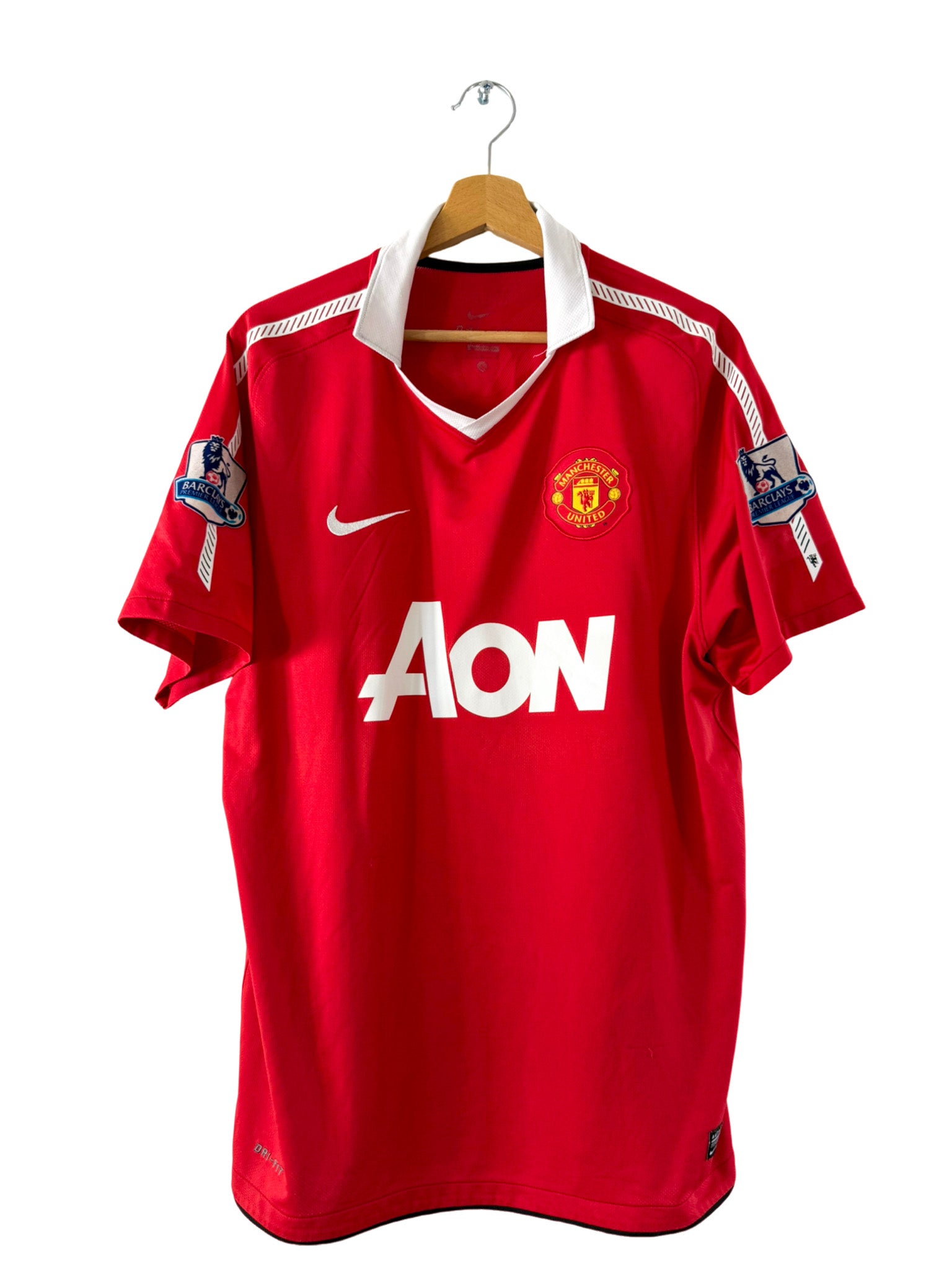 2010/2011- Manchester United home jersey [#10 Rooney] - XL – Vista