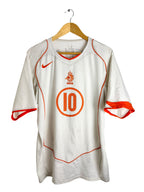 2004 - Camiseta Holanda visitante [#10 V.NISTELROOY] - M