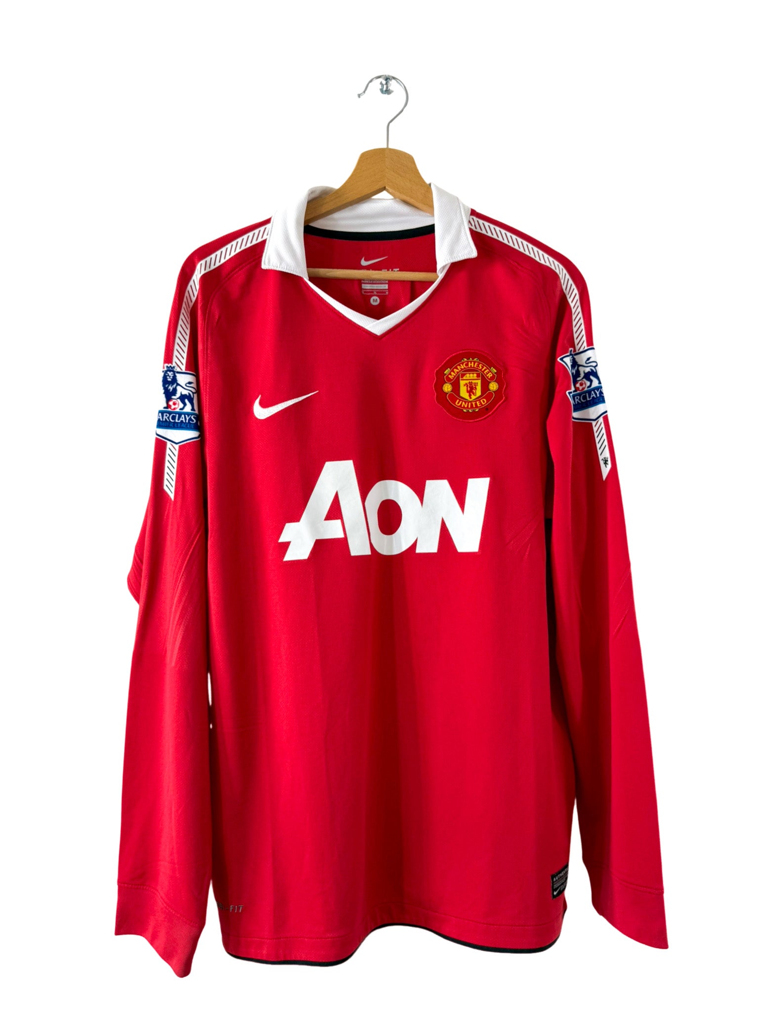 2010/2011 - Maillot Manchester United domicile [#17 Nani] *Manches Longues* - M