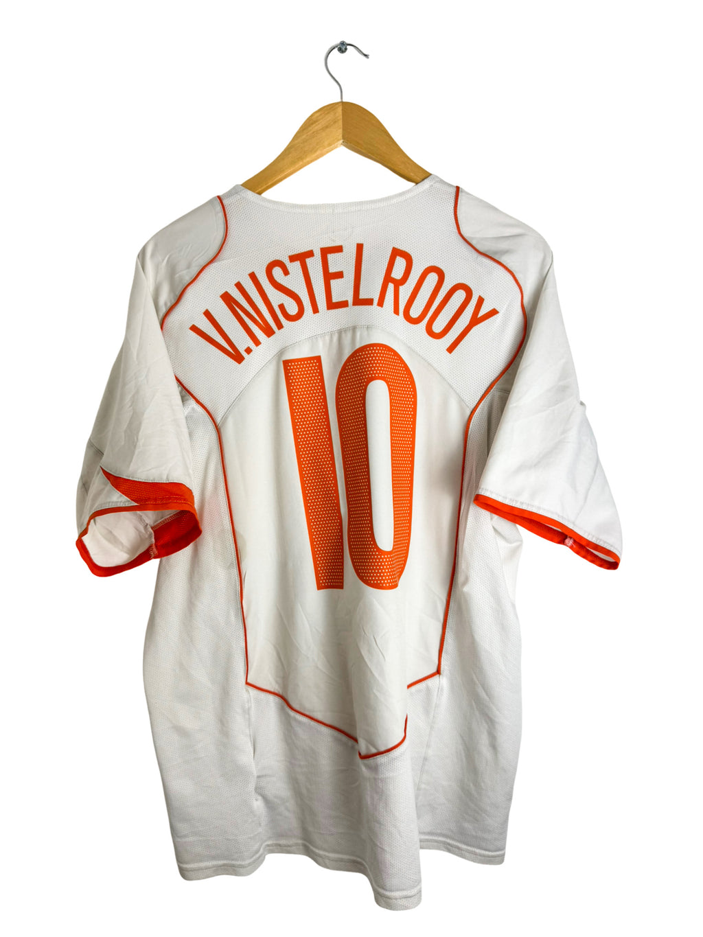 2004 - Camiseta Holanda visitante [#10 V.NISTELROOY] - M