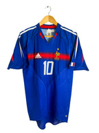 2004 - France Home Shirt [#10 ZIDANE] - S