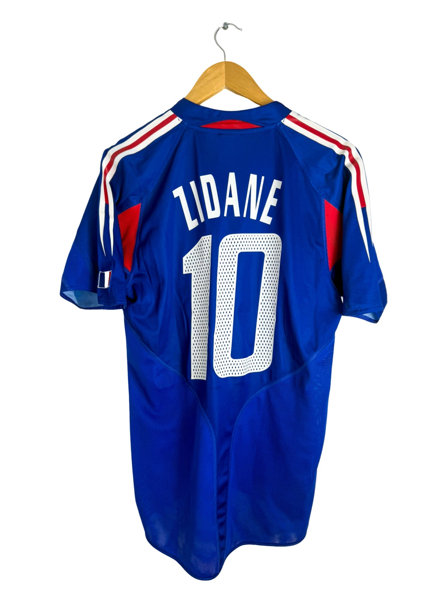 2004 - France Home Shirt [#10 ZIDANE] - S