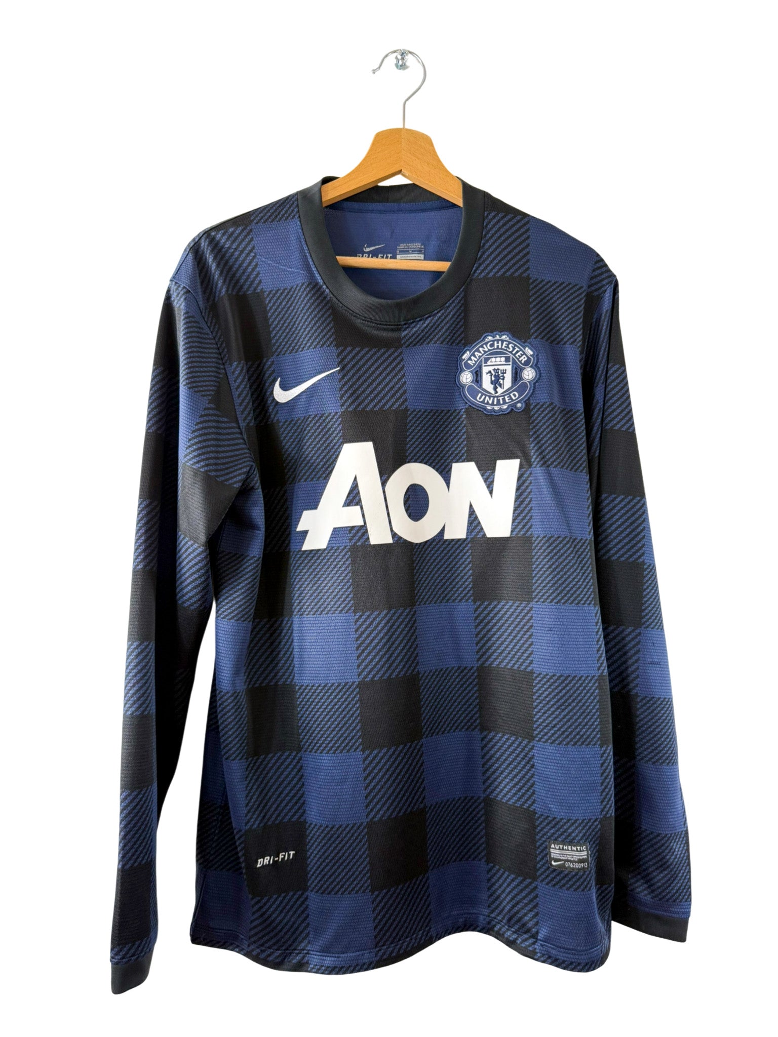 2013/2014 - Maillot Manchester United extérieur [#20 V. Persie] *Manches Longues* - M
