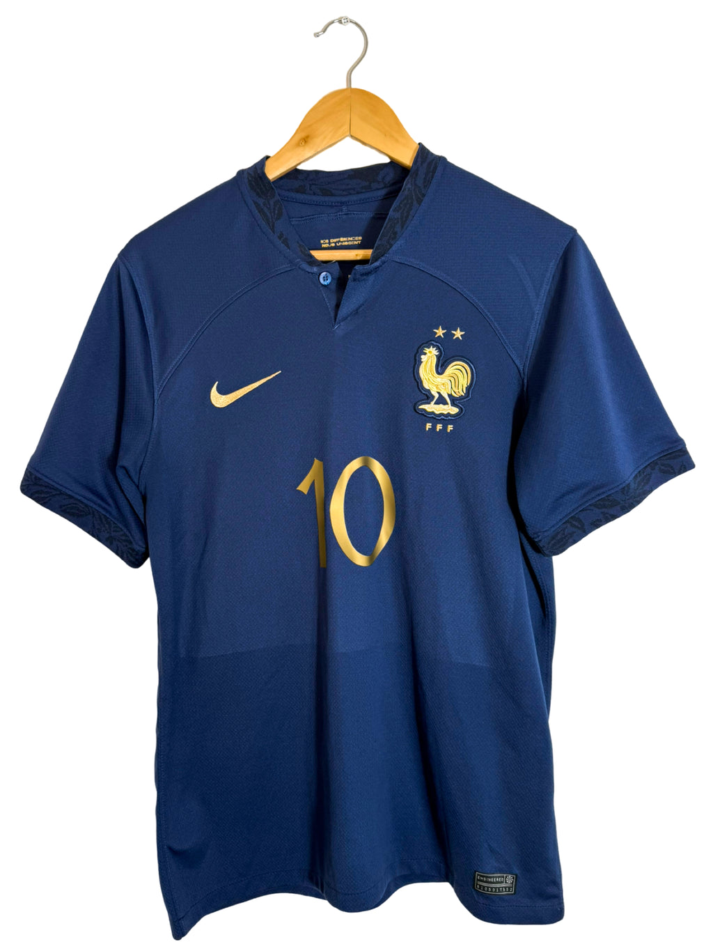 2022 – France Home Jersey [#10 Mbappé] –M