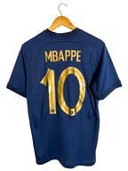 2022 – France Home Jersey [#10 Mbappé] –M