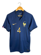 2022 – France Home Jersey [#4 VARANE] - S