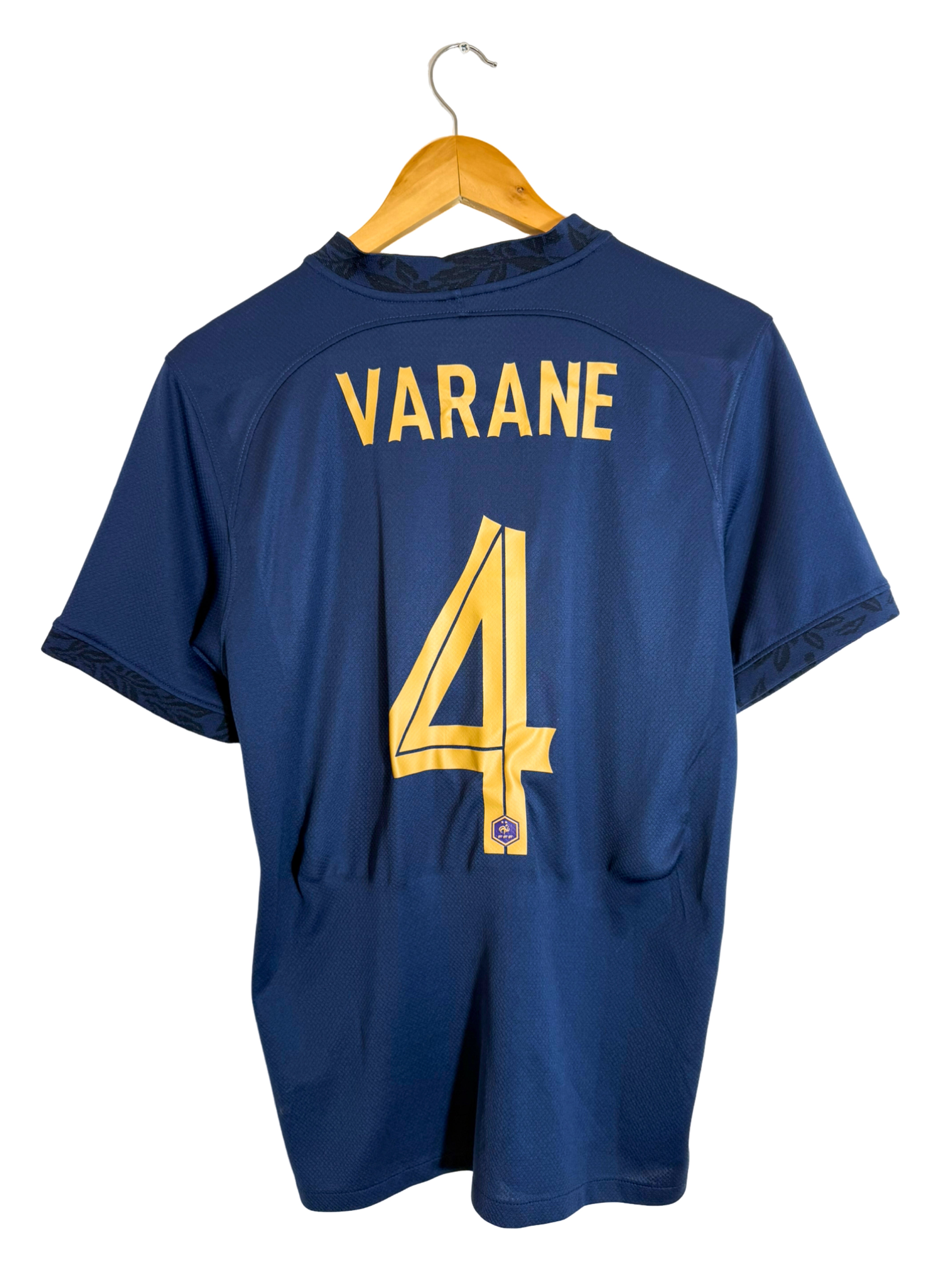 2022 – France Home Jersey [#4 VARANE] - S – Vista football shop