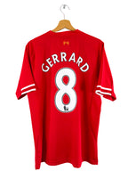 2013/2014 - Liverpool home shirt [#8 Gerrard] - L