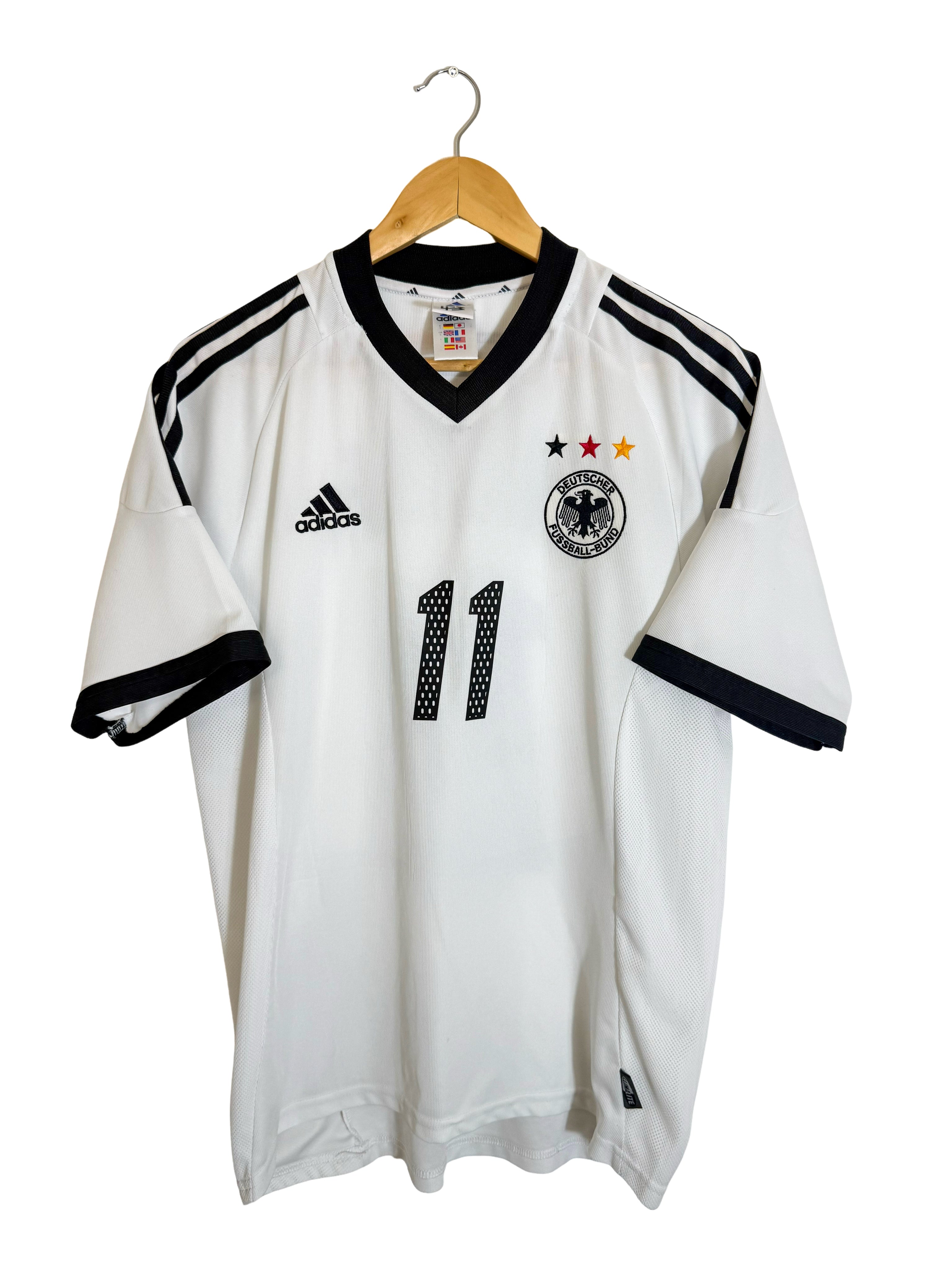 2002 – Maillot Allemagne domicile [#11 KLOSE] - S